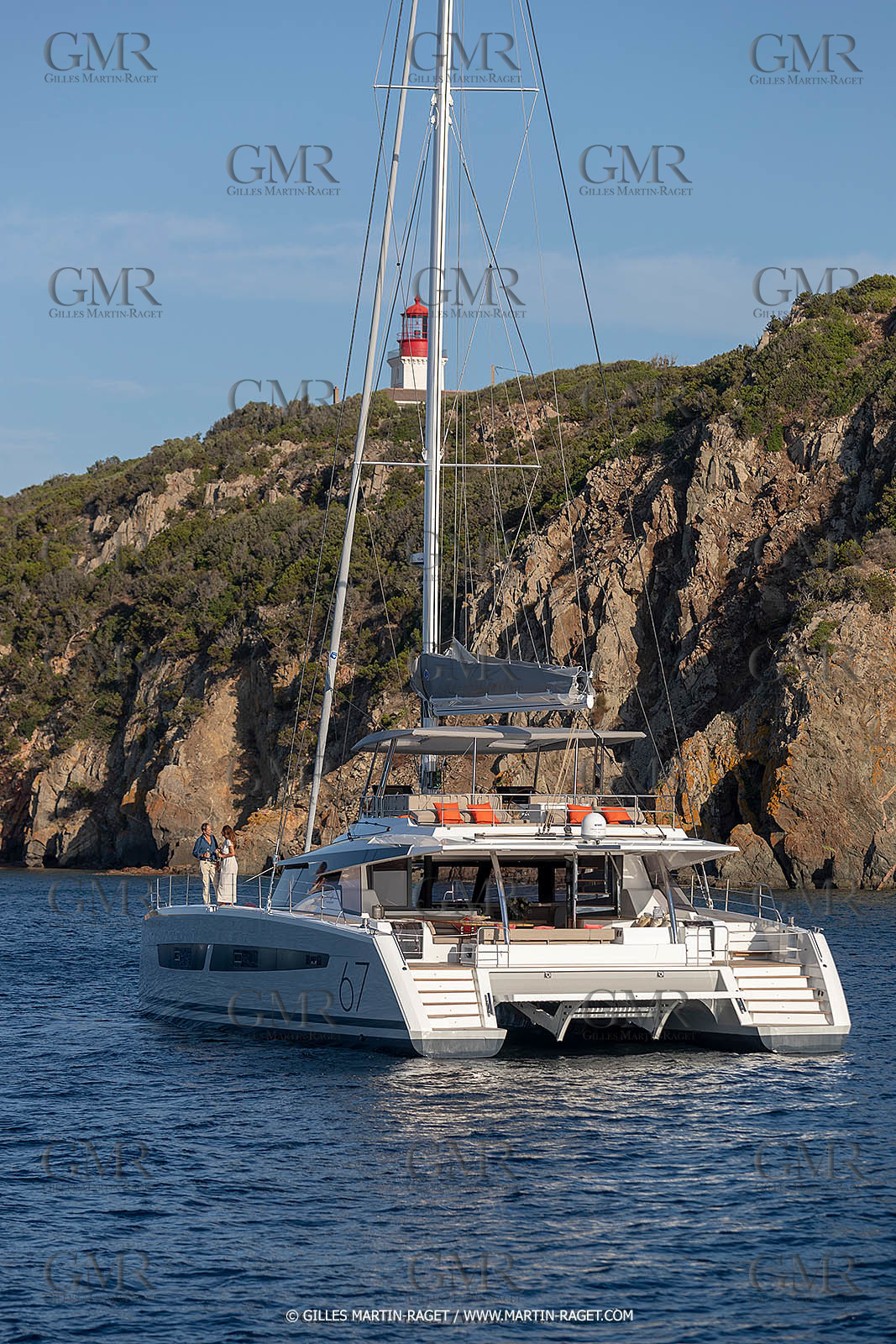 30 08 2018, Porto Vecchio (FRA, South Corsica) Chantier Fountaine-Pajot, Alegria 67