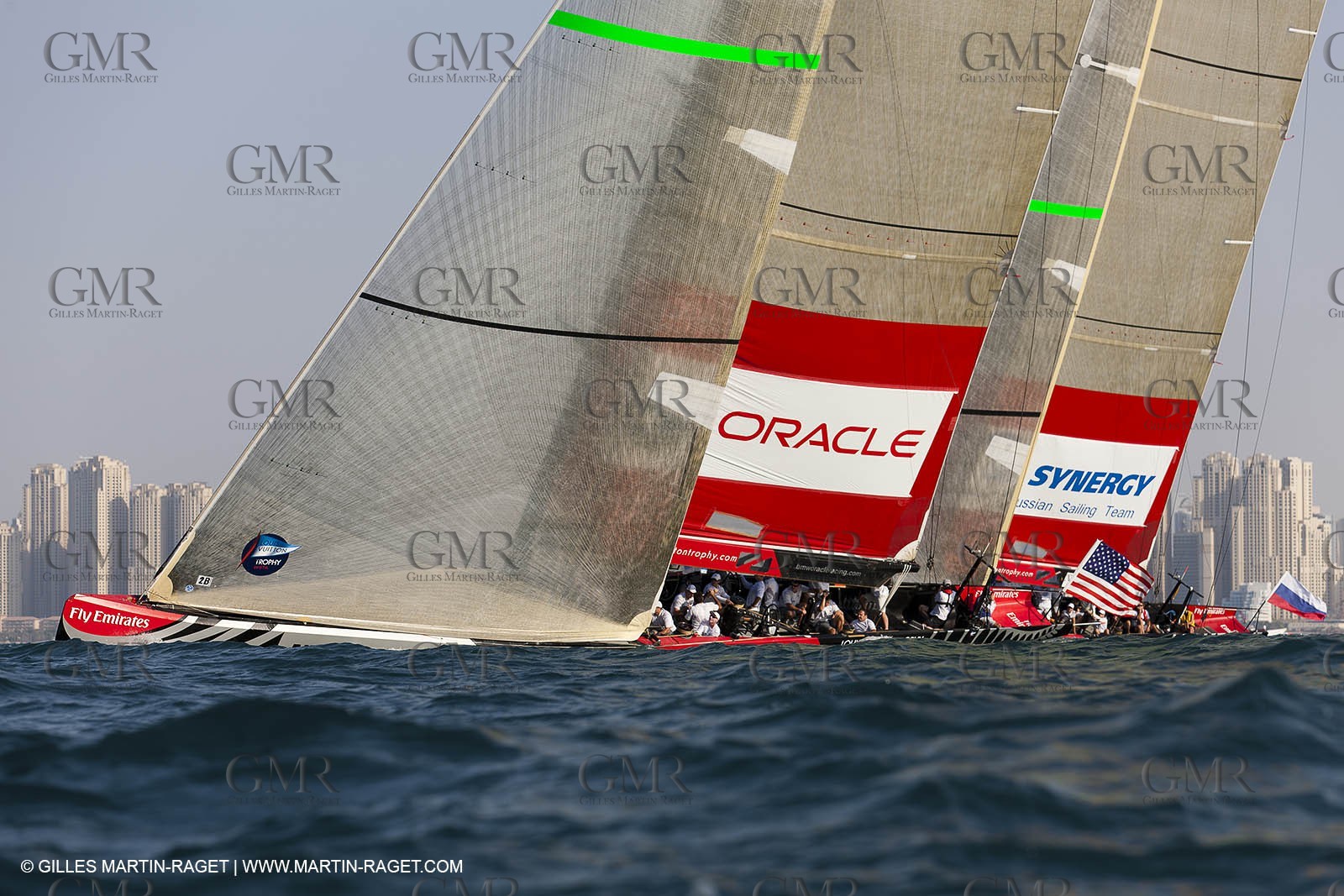 16 11 2010 - Dubai (UAE) - Dubai Louis Vuitton Trophy -  BMW ORACLE Racing Vs Synergy