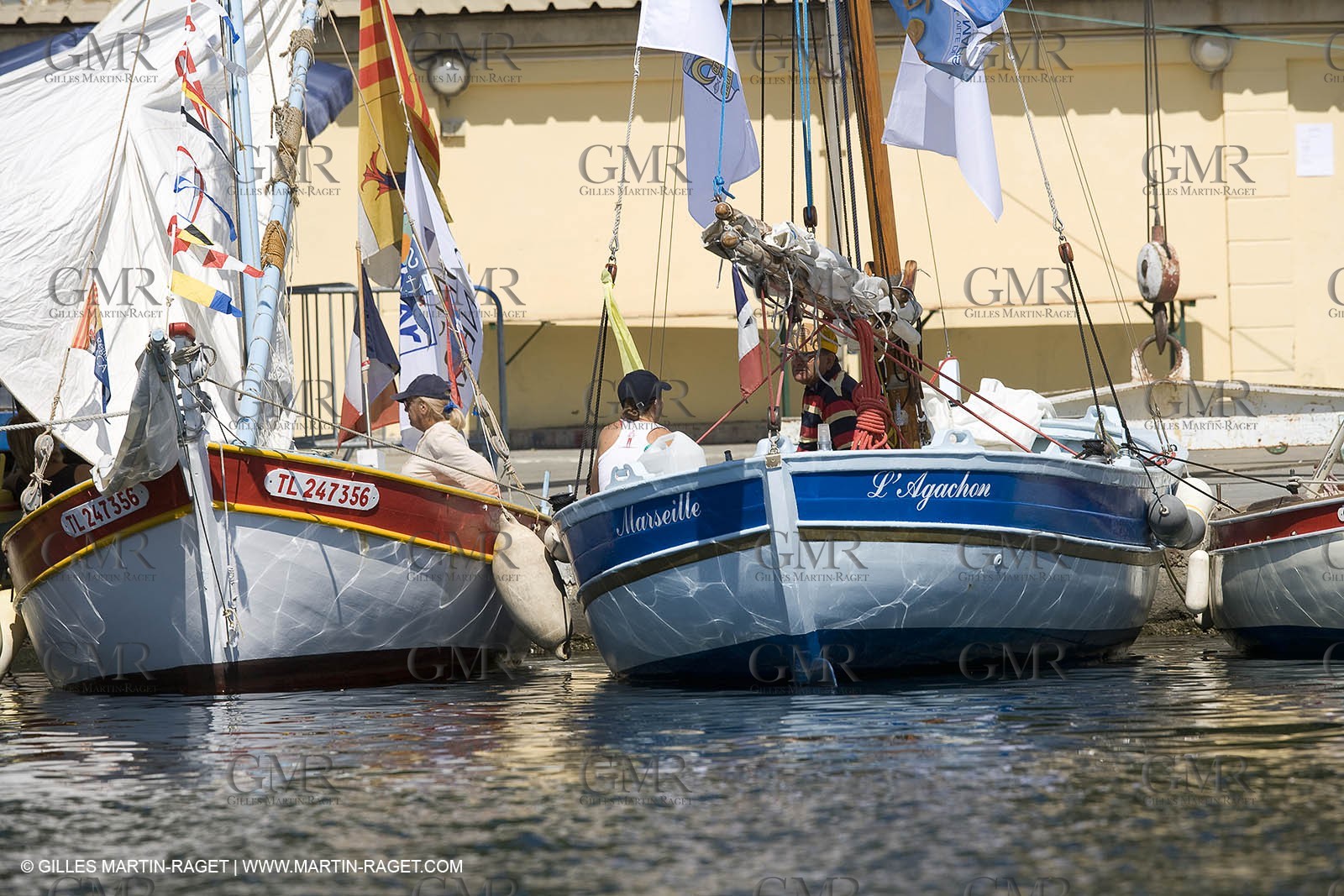 1 09 2007 - Marseille (FRA, 13) - Latin rigs in l'Estaque (Marseille north bay village)