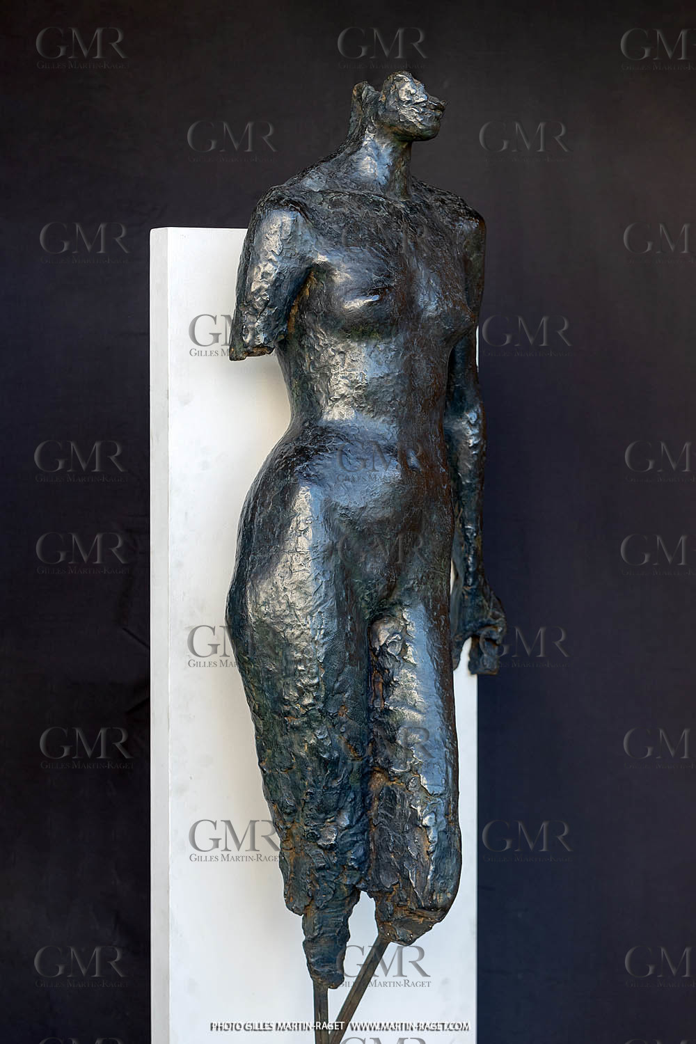 05 01 2023, Arles (FRA, 13), Oeuvre de Germaine Richier, Torse II, 1941, Epreuve d'exposition