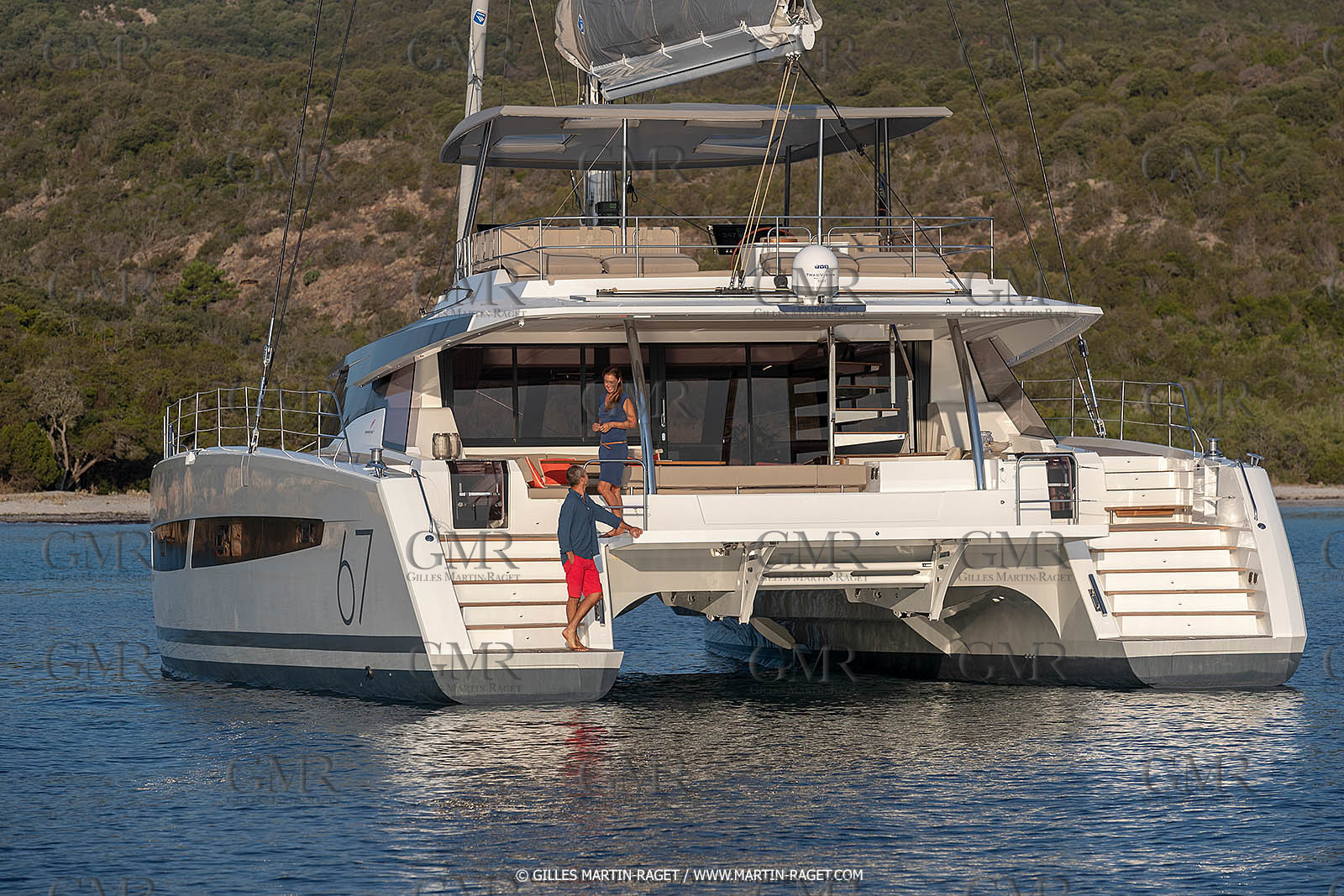 30 08 2018, Porto Vecchio (FRA, South Corsica) Chantier Fountaine-Pajot, Alegria 67