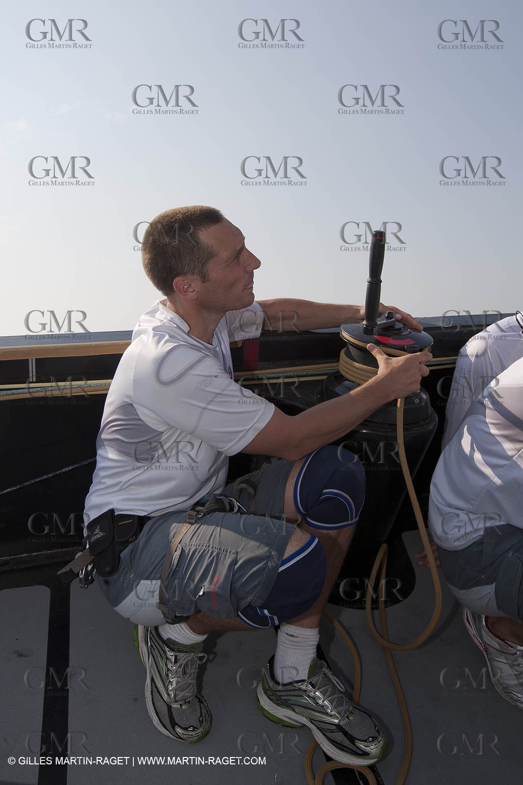 14 11 2010 - Dubai (UAE) - Dubai Louis Vuitton Trophy -  BMW ORACLE Racing - Training - Onboard Vs All 4 one