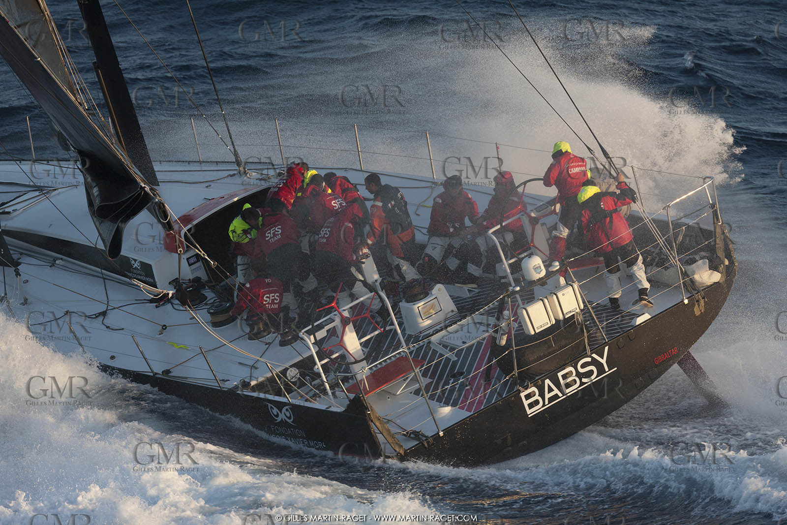 09 10 2017, Calvi (FRA,20), VOR 70 Babsy, Tentative de record autour de la Corse à la voile, skipper Franck Cammas