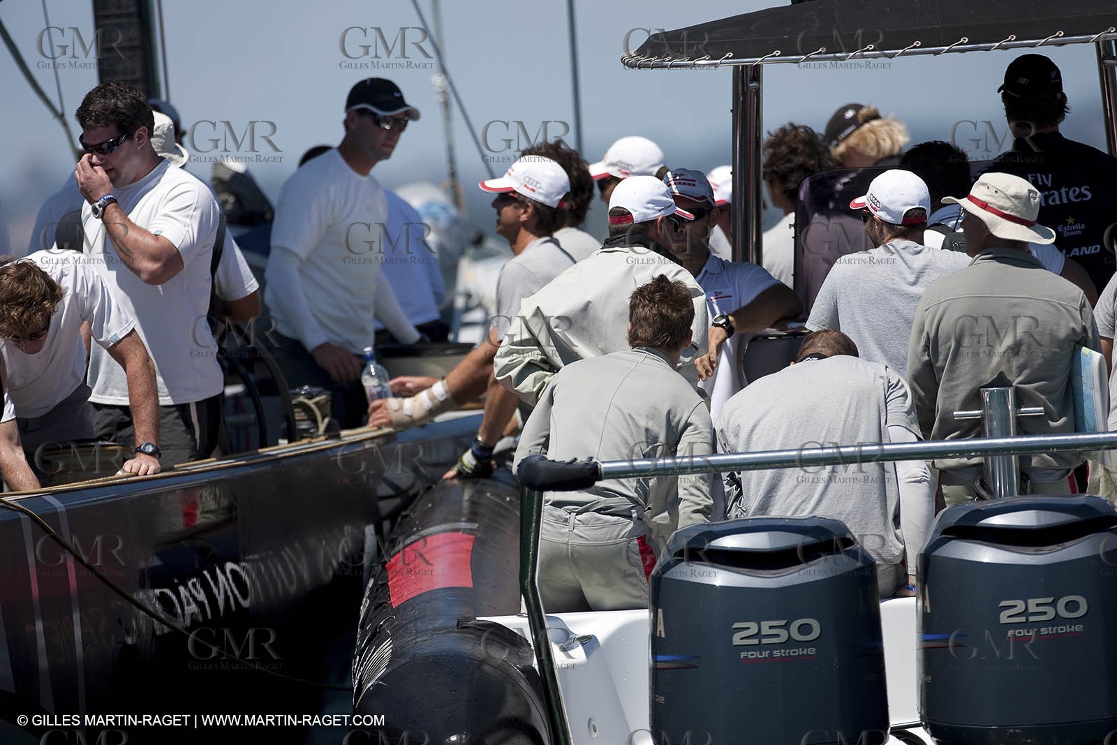 21 01 2009 - Auckland (NZL) -  Louis Vuitton Pacific Series - BMW ORACLE Racing - Training