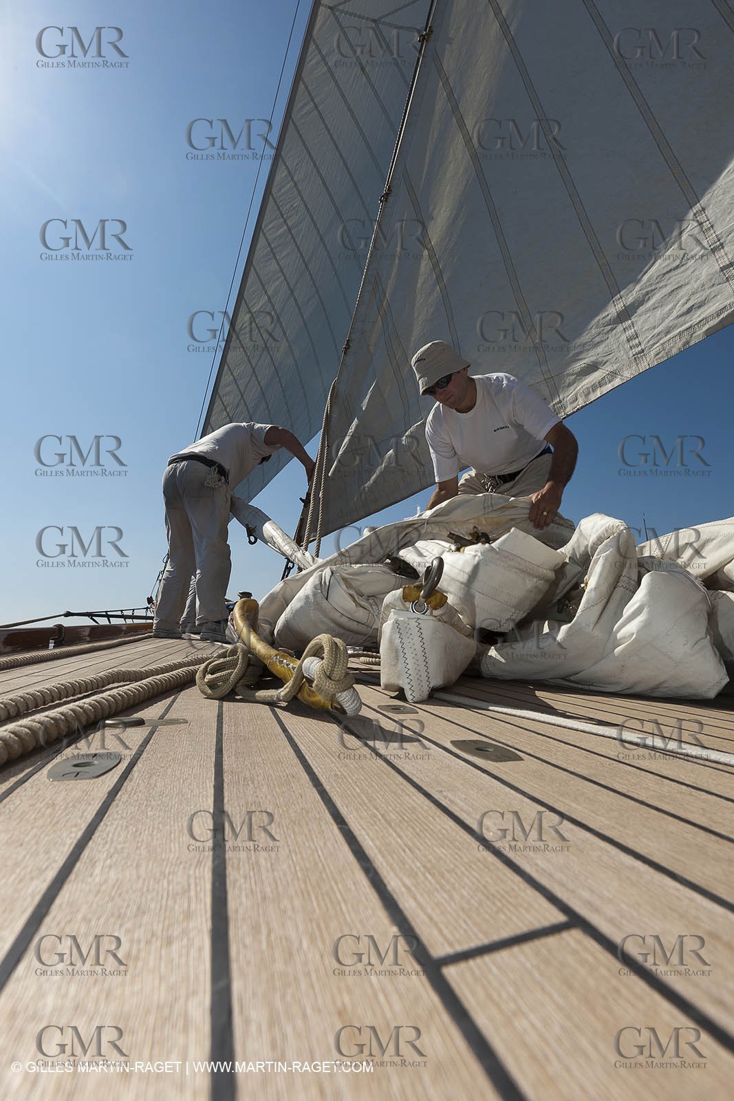 01 10 2011 - Saint Tropez (FRA,13) - Voiles de Saint Tropez 2011 - Classic Yachts - Day 5 - Onboard Mariquita
