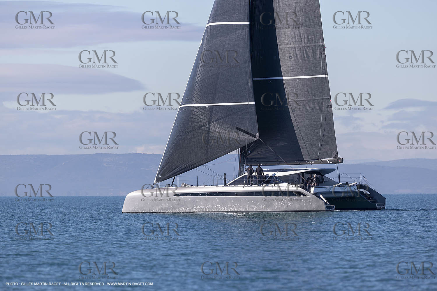 05 02 2019, La Grande Motte (FRA,34), Gunboat 68 sail testing  2