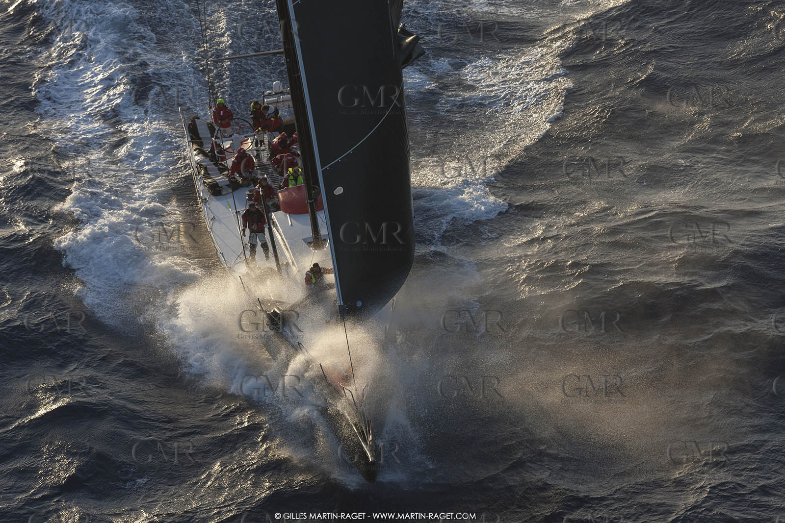 09 10 2017, Calvi (FRA,20), VOR 70 Babsy, Tentative de record autour de la Corse à la voile, skipper Franck Cammas