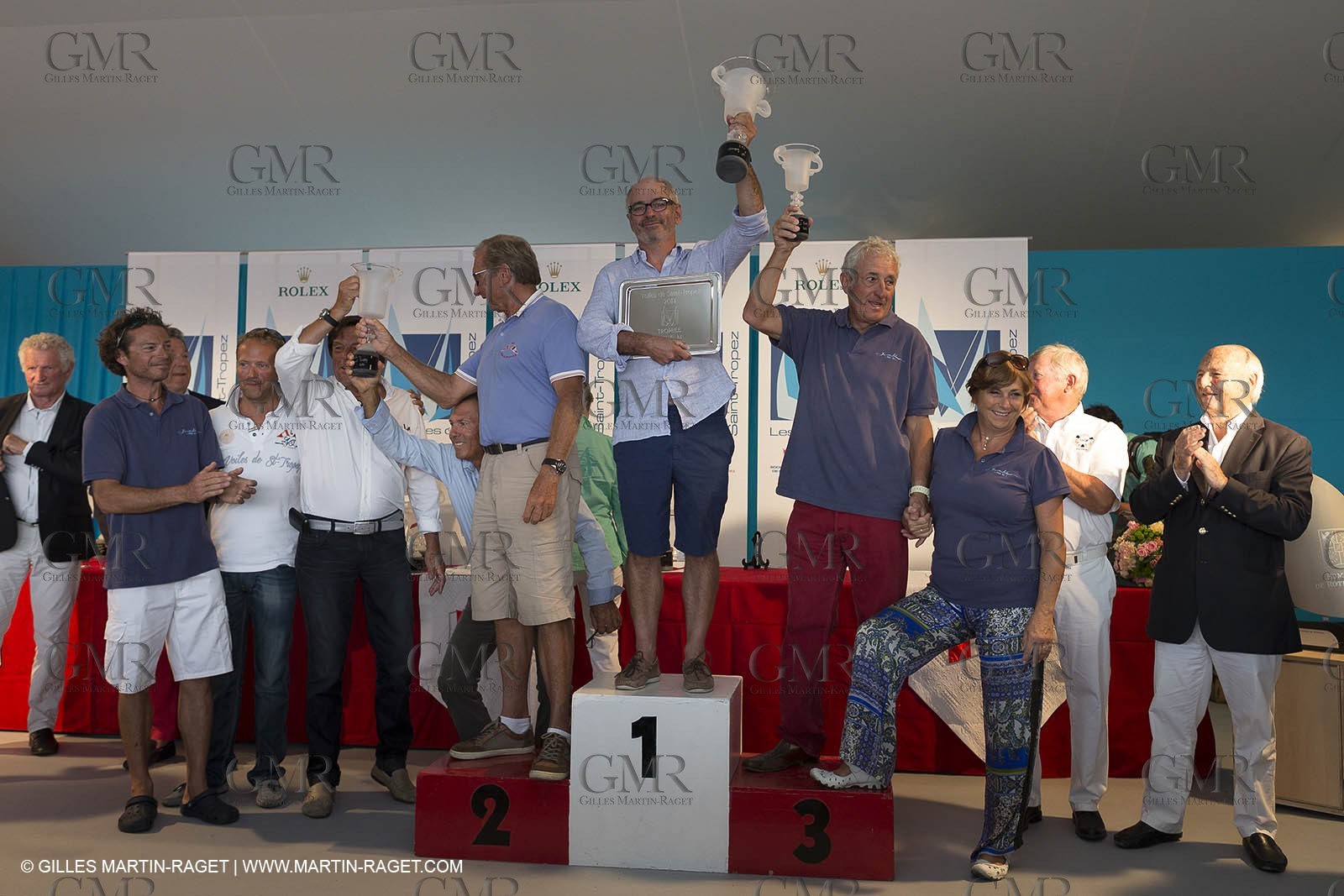 05 10 2014, Saint-Tropez (FRA,83), Voiles de Saint-Tropez 2014, Day 8, Prizegiving