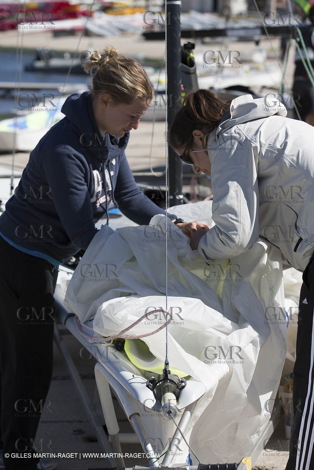 21 03 2013 - Marseille (FRA,13) - 49er FX test