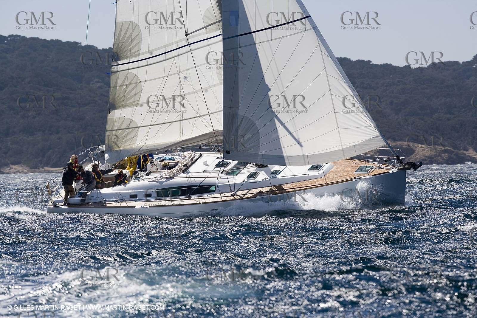 Monocoque de croisiere sous voile