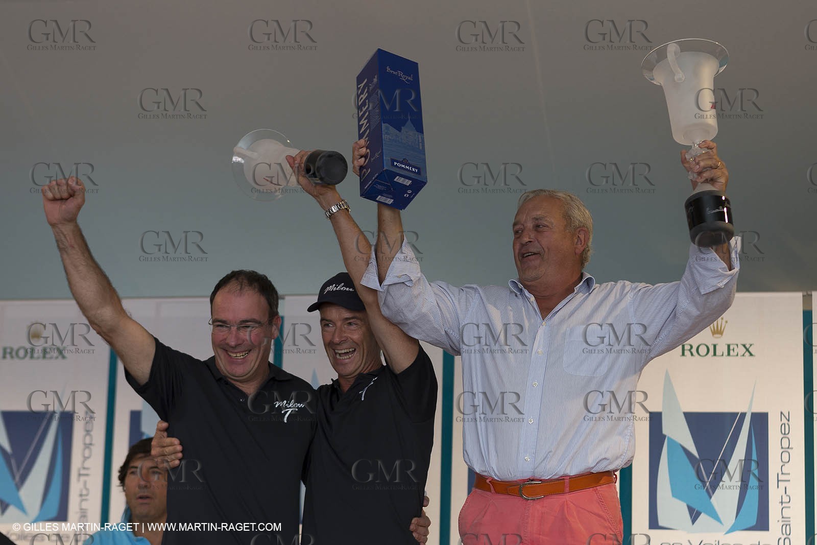 05 10 2014, Saint-Tropez (FRA,83), Voiles de Saint-Tropez 2014, Day 8, Prizegiving