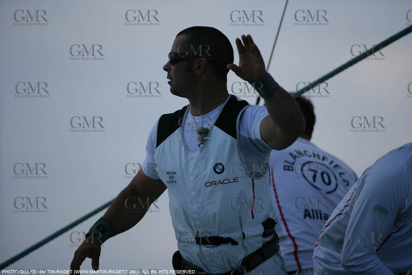 29 04 2007-Valencia (Spain)- 32nd America's Cup - Louis Vuitton Cup - RR2 - Day1 - BMW ORACLE Racing