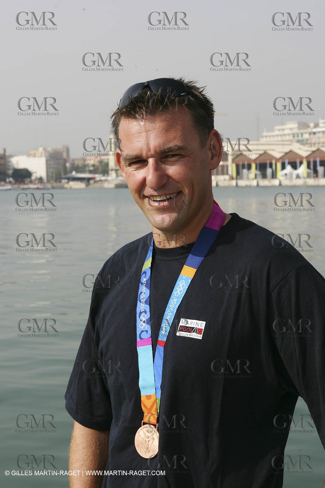 Xavier Rohart and his Star Bronze medal