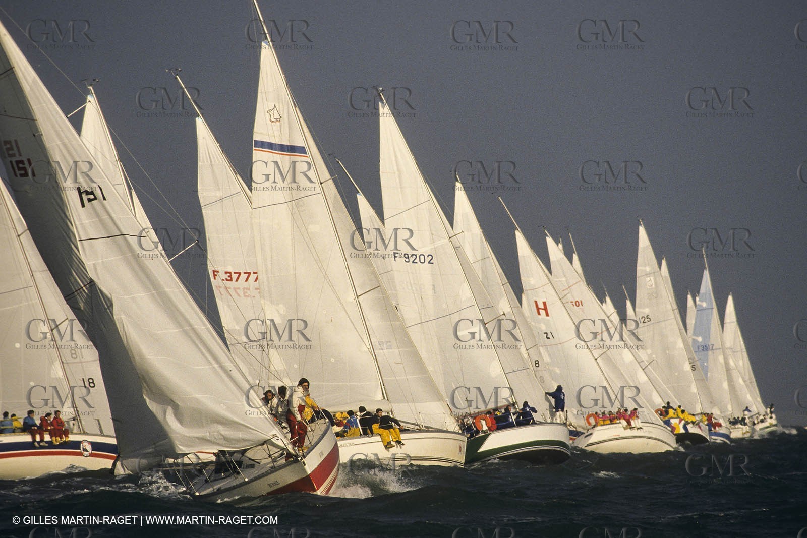 Sailing, Yacht Racing, Spi Ouest France, La Trinité sur mer (Britanny)