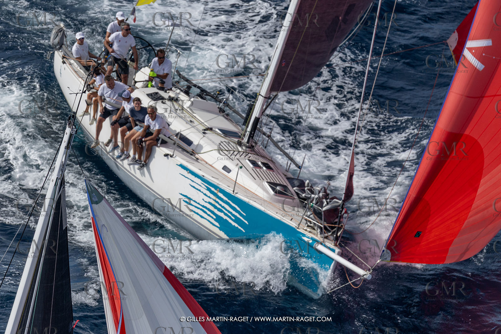 04 10 2025, Saint-Tropez (FRA), Les VoIles de Saint-Tropez 2025, Race Day 6
