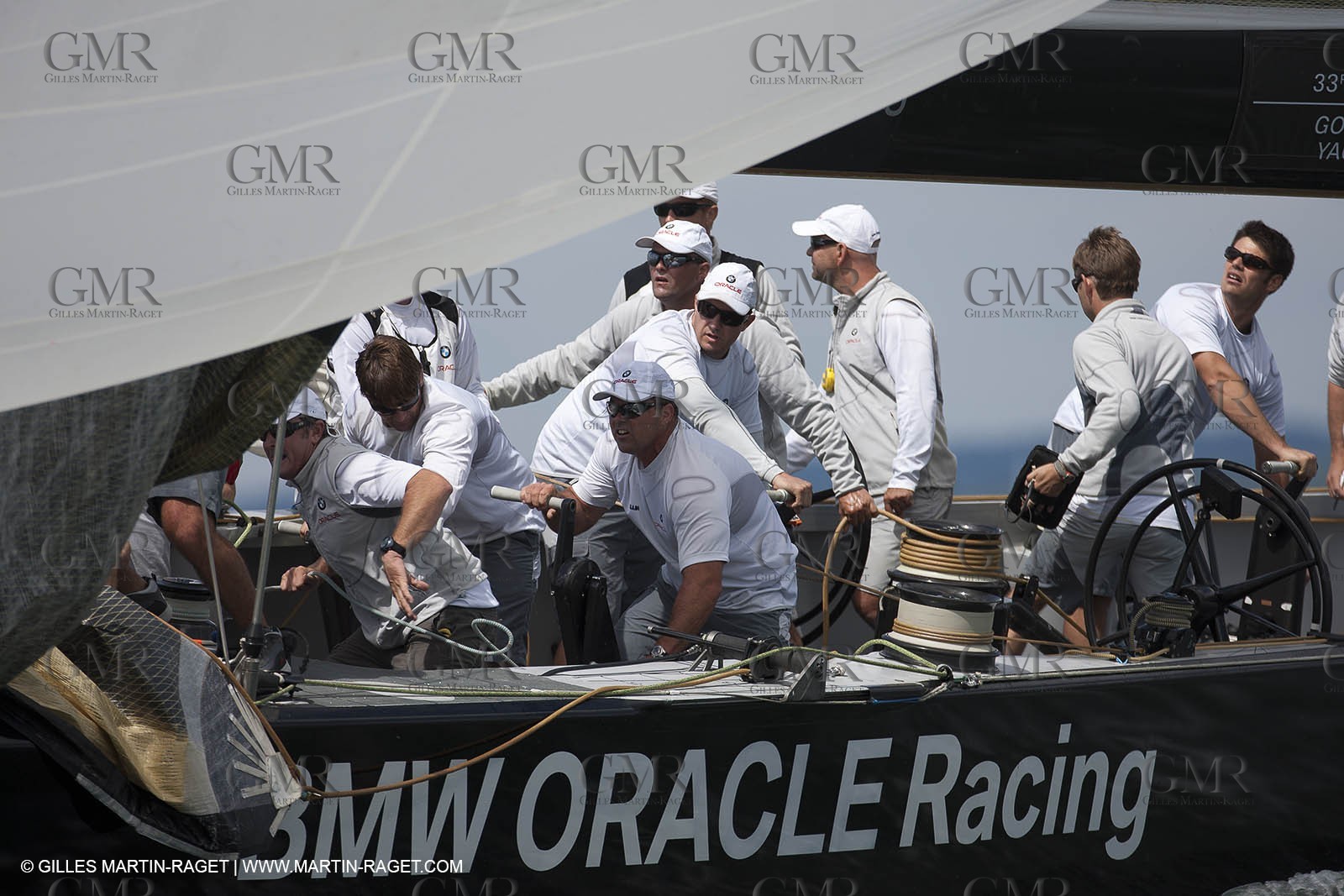 02 08 2010 - Cowes (UK, IOW) 1851 Cup -  BMW ORACLE Racing - Training Day.