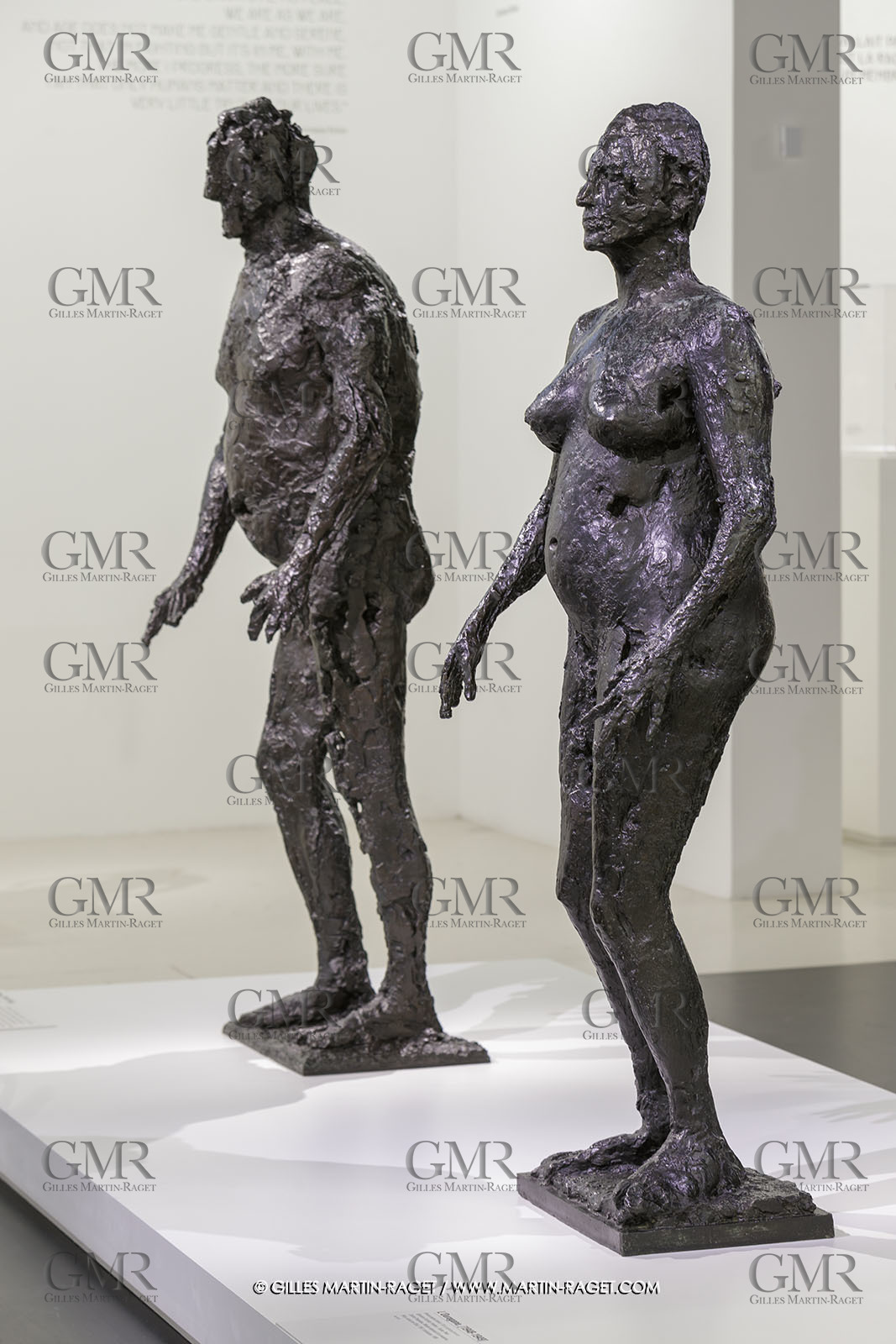 02 05 2023, Paris (FRA), oeuvre de Germaine Richier, Exposition Centre Pompidou 2023,  L'Orage et l'Ouragane