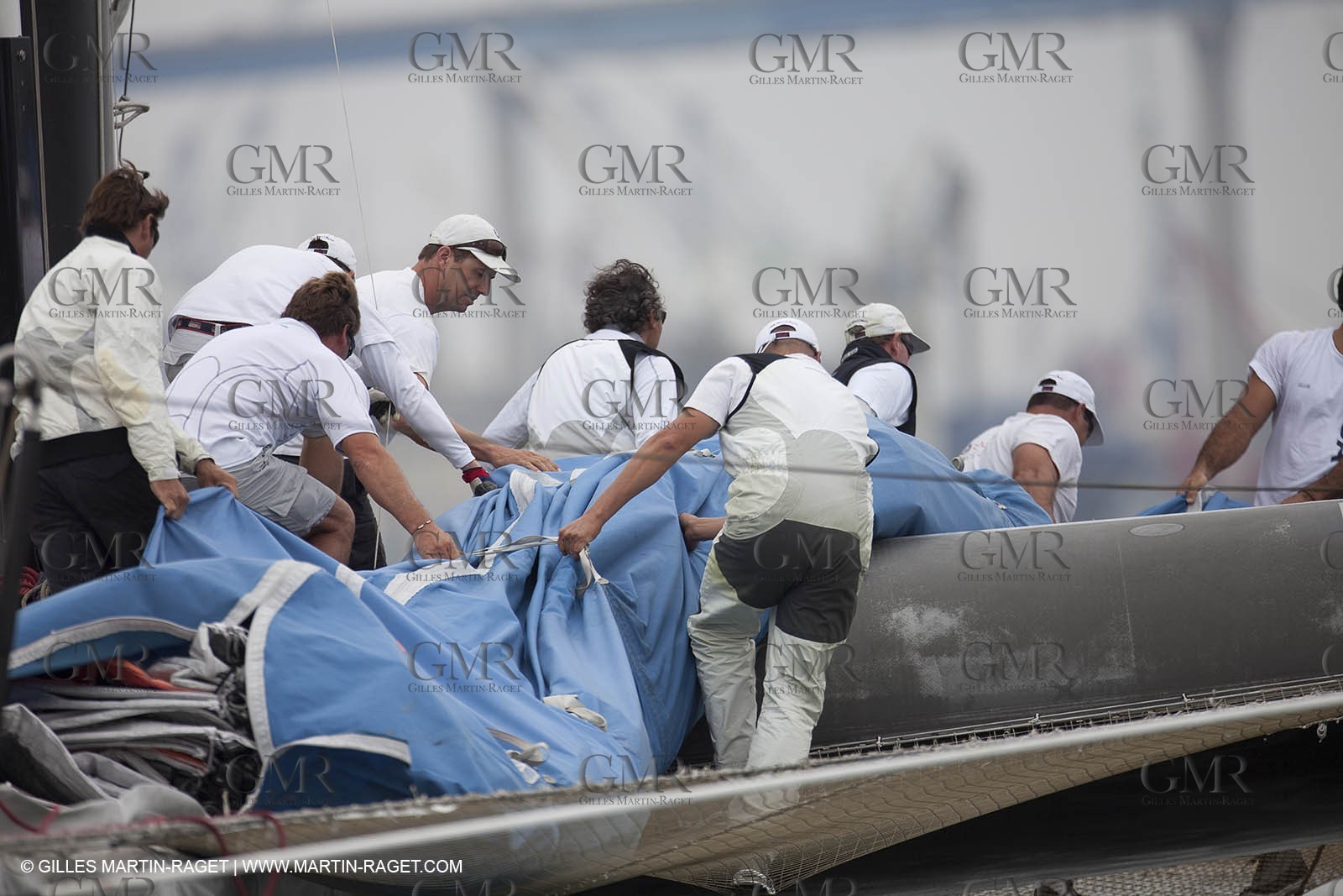 08 08 2009 - San Diego (USA,CA) - 33rd America's Cup - BMW ORACLE Racing - 90 ft Trimaran testings