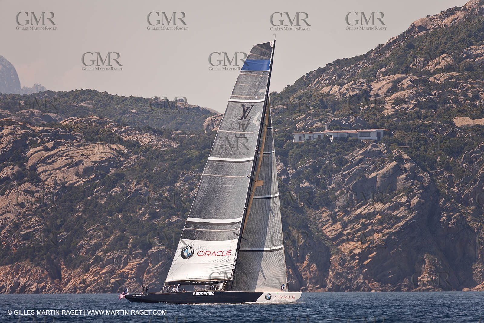 23 05 2010 - La Maddalena (ITA, Sardinia) Louis Vuitton Trophy - BMW ORACLE Racing - Racing Day 2