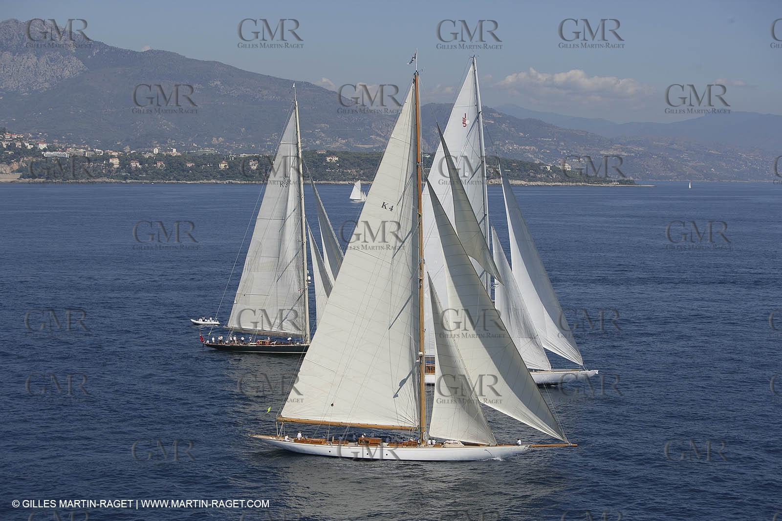 Monaco Classic Week - J Class Challenges - Cambria - Ranger - Shamrock