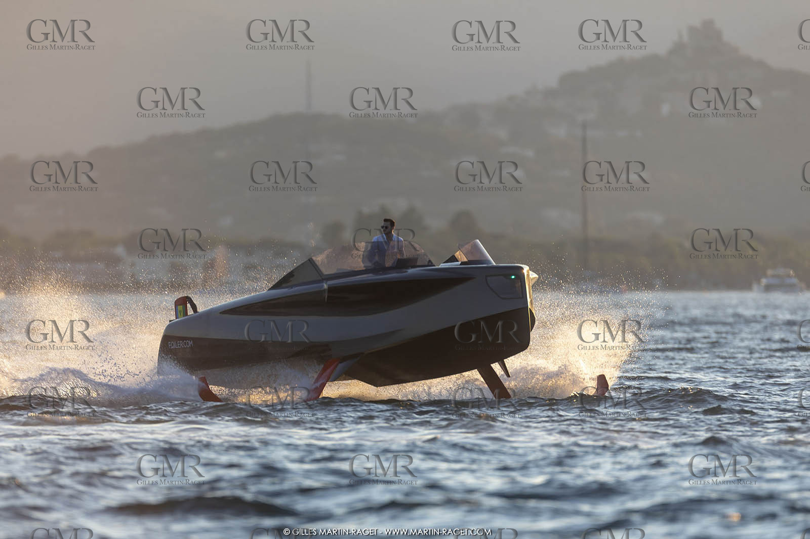 09 08 2018, Saint-Tropez (FRA,83), Foiler, the Flying Yacht by Enata