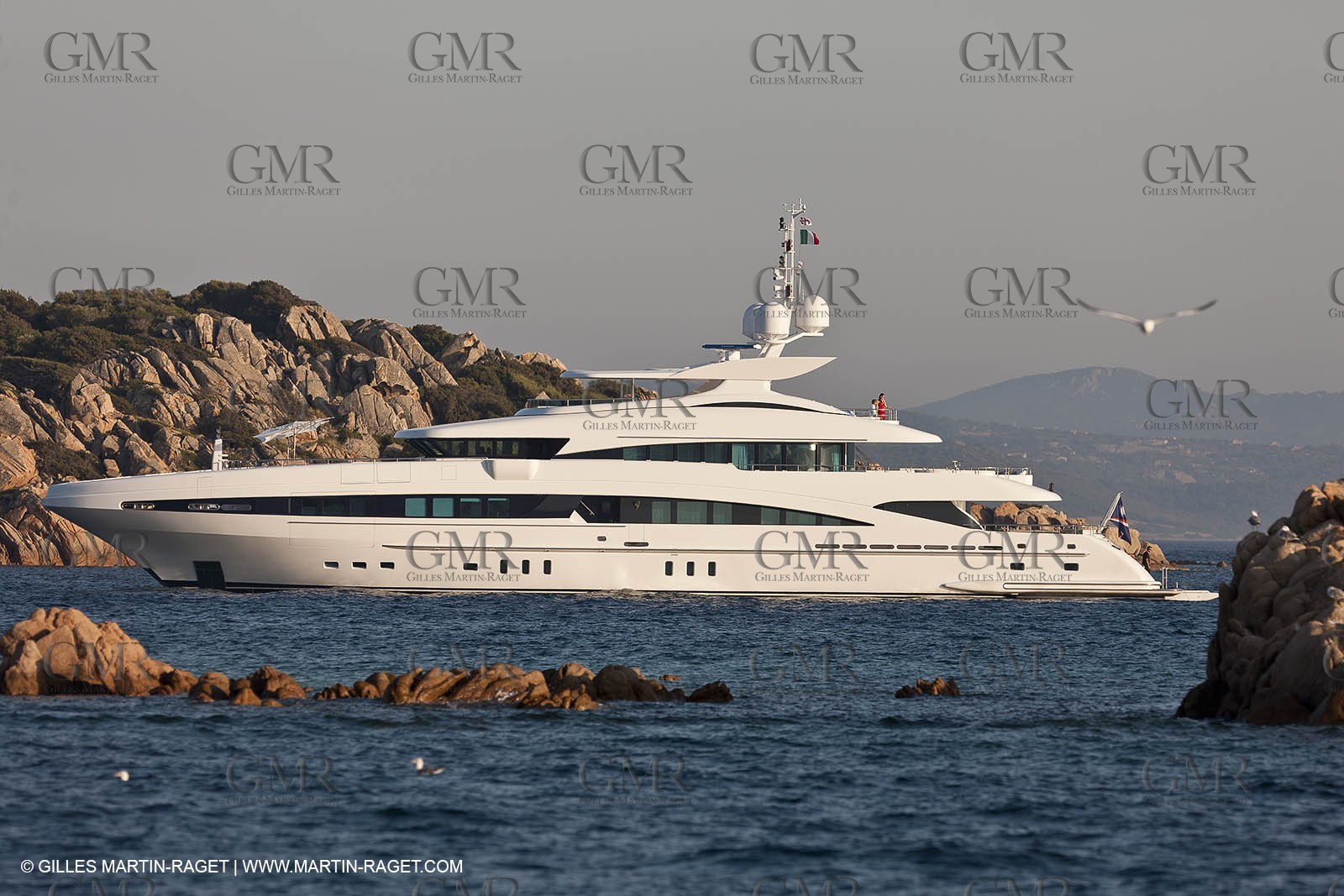 18 08 2011 - La Maddalena (ITA, Sardinia) - Motor yacht Inception