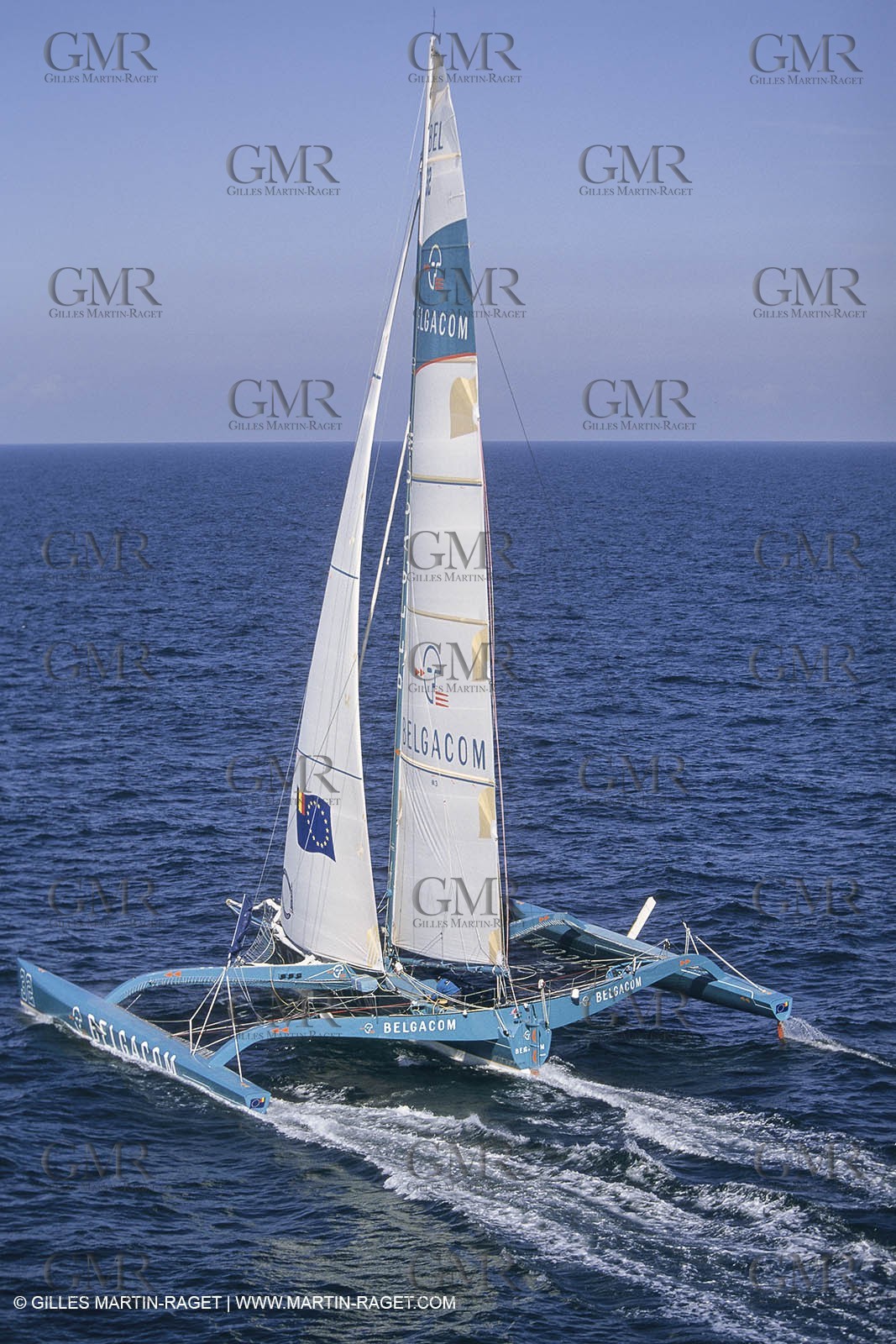 Yacht Racing, Multihull, ORMA 60, Jean-Luc Nélias, Belgacom