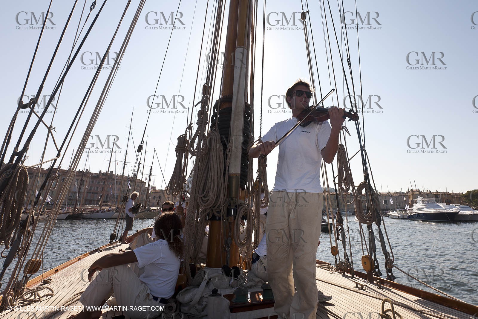 01 10 2011 - Saint Tropez (FRA,13) - Voiles de Saint Tropez 2011 - Classic Yachts - Day 5 - Onboard Mariquita