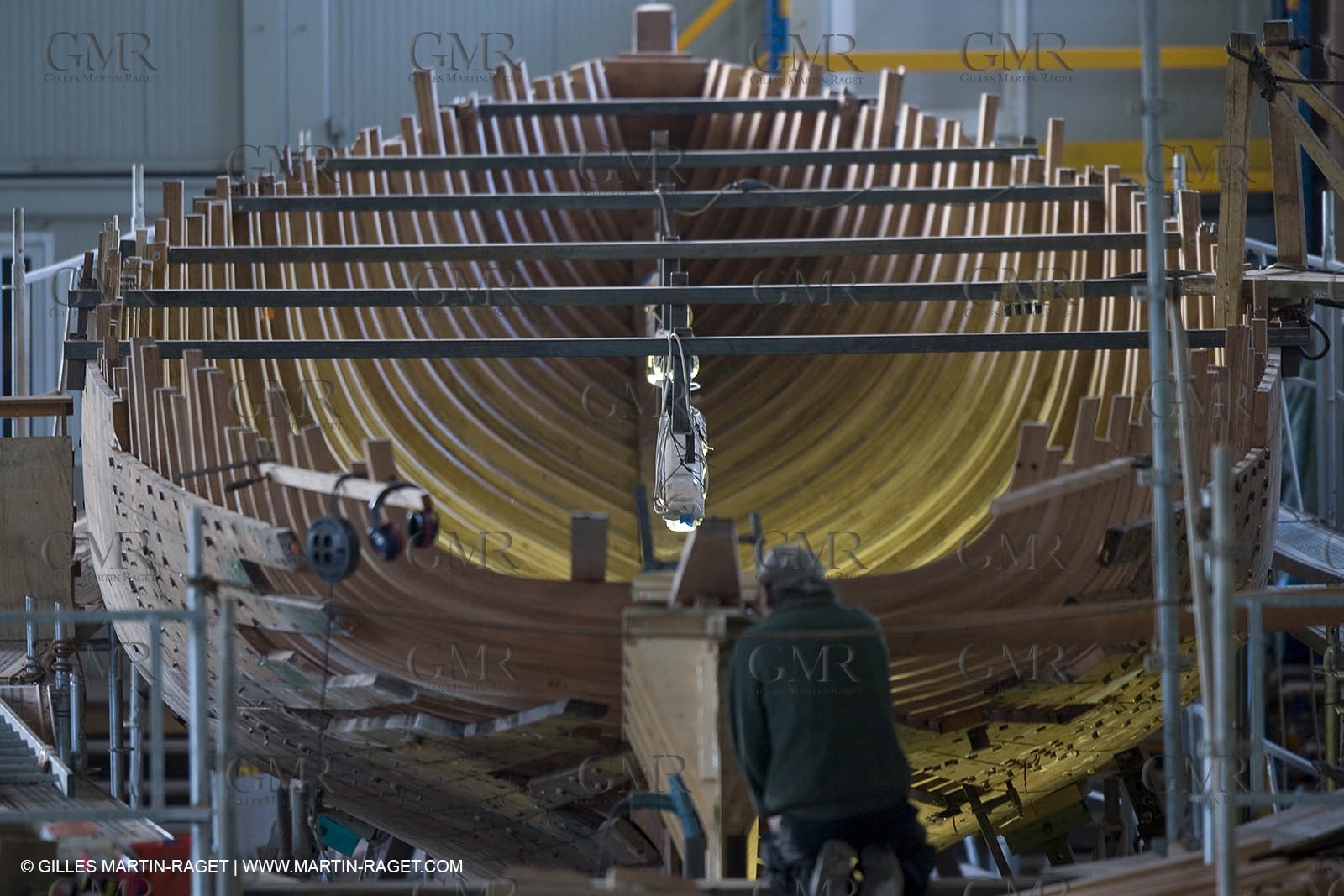 27 11 2007 - La Ciotat (FRA, 13) - Restauration de Mariska aux Charpentiers réunis
