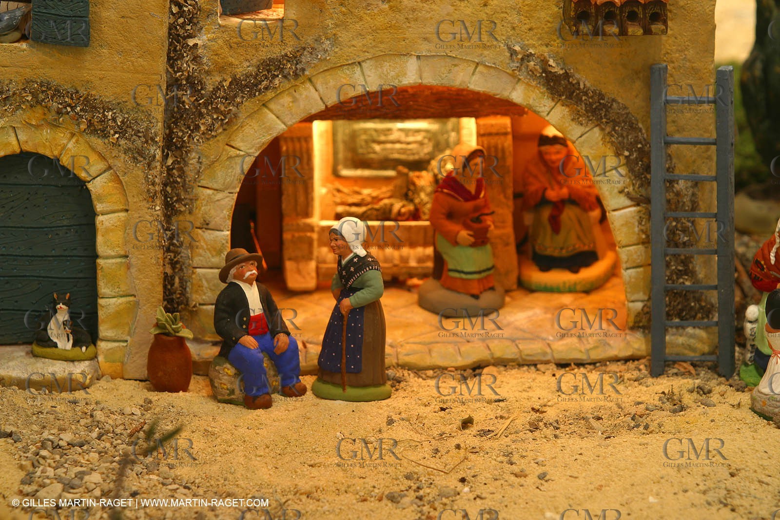 Décembre 2010, Les Saintes Maries de la Mer (FRA,13) , Grande crèche de Noël