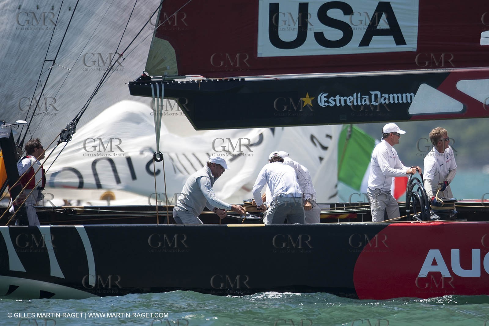 07 02 2009 - Auckland (NZL) -  Louis Vuitton Pacific Series -  Racing Day 7 - Round Robin 2