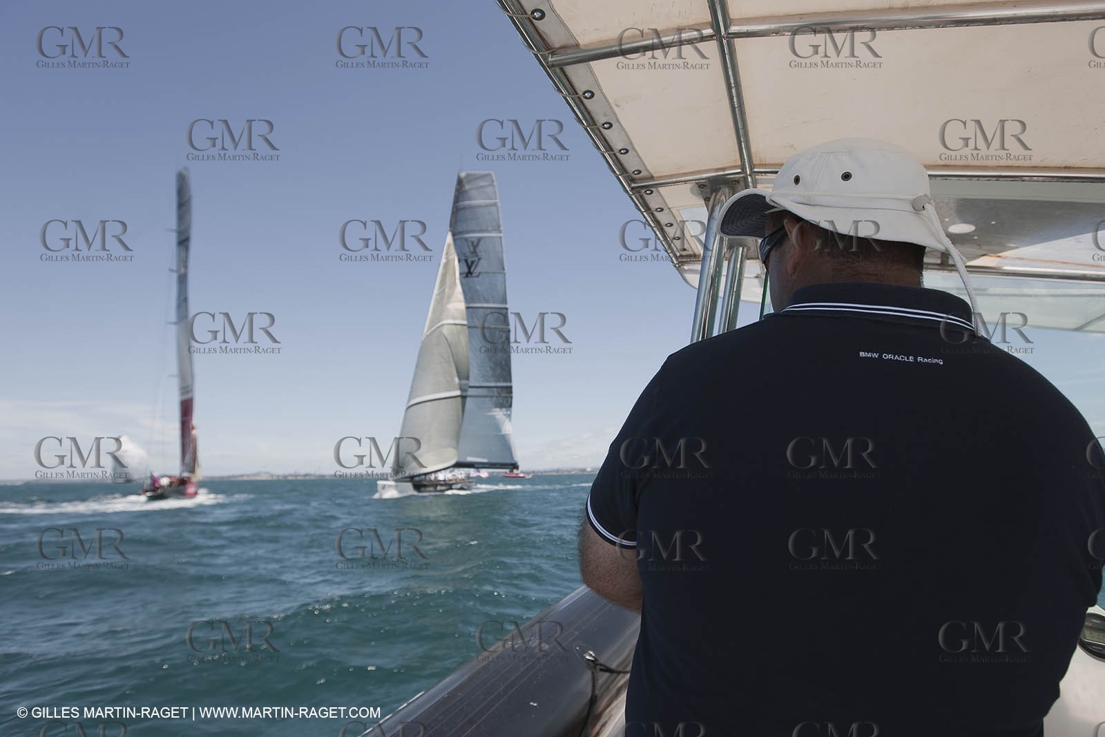 26 01 2009 - Auckland (NZL) - Louis Vuitton Pacific Series - BMW ORACLE Racing - Training