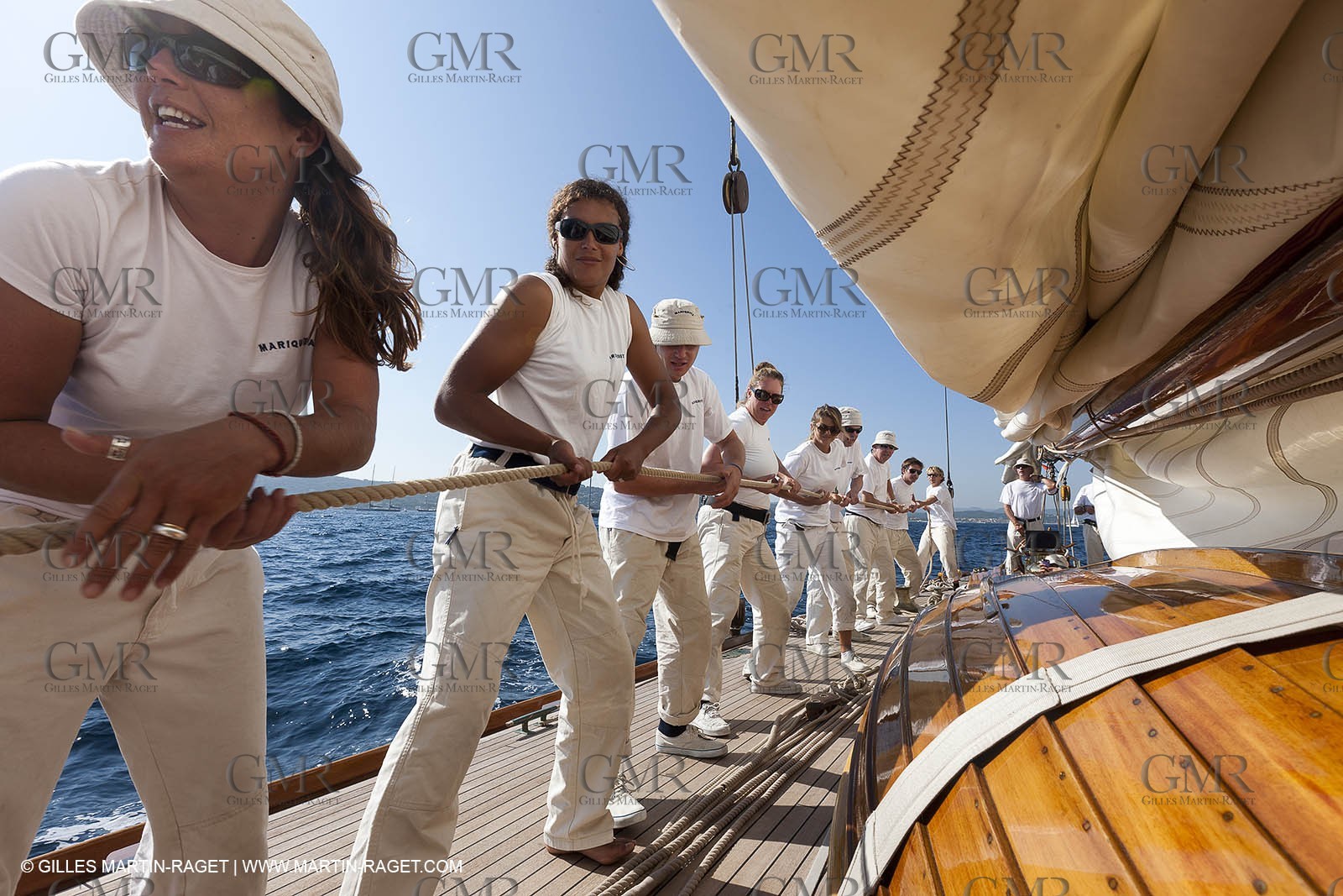 01 10 2011 - Saint Tropez (FRA,13) - Voiles de Saint Tropez 2011 - Classic Yachts - Day 5 - Onboard Mariquita