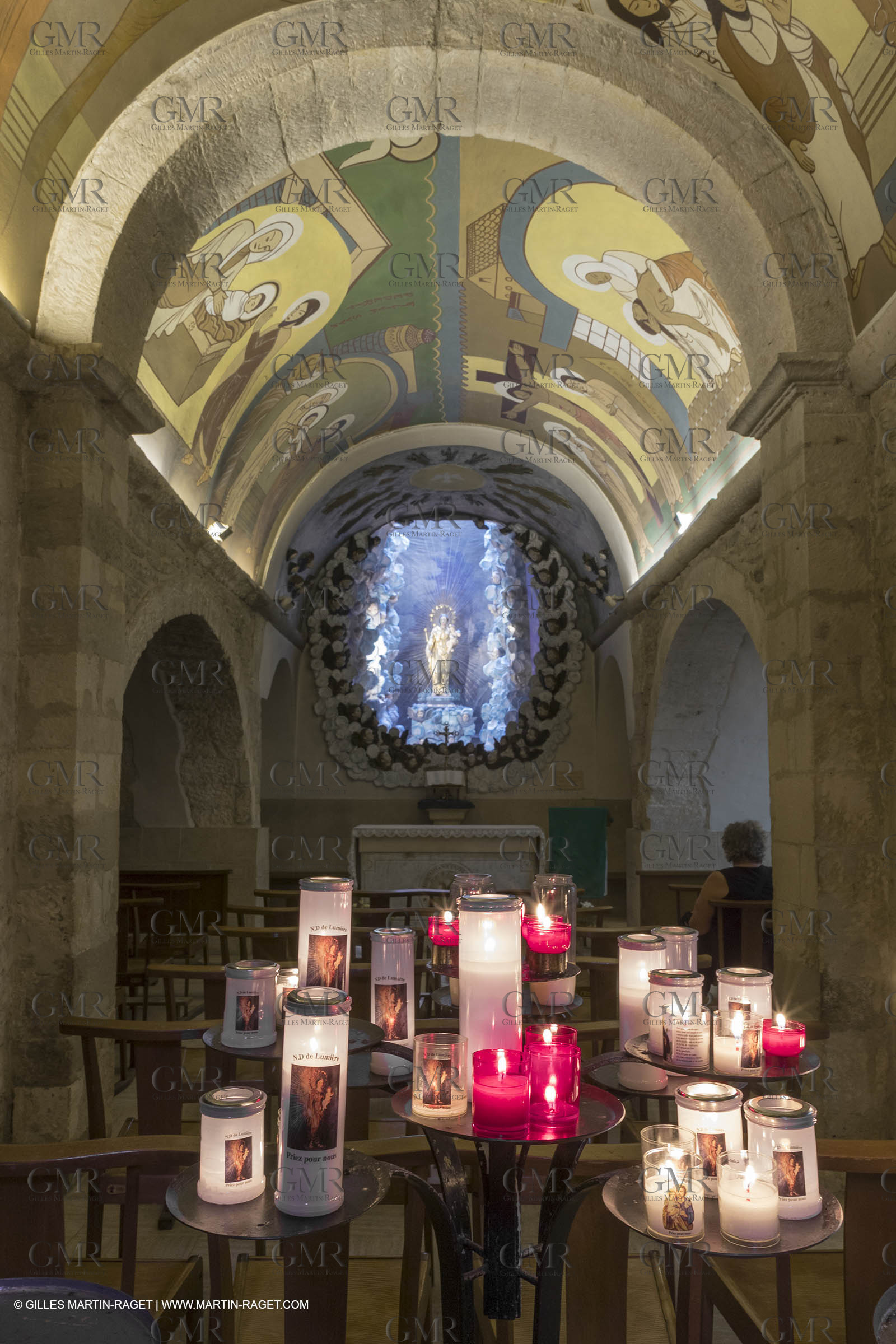 03 06 2018, Lumières (FRA,84), Notre dame de Lumière