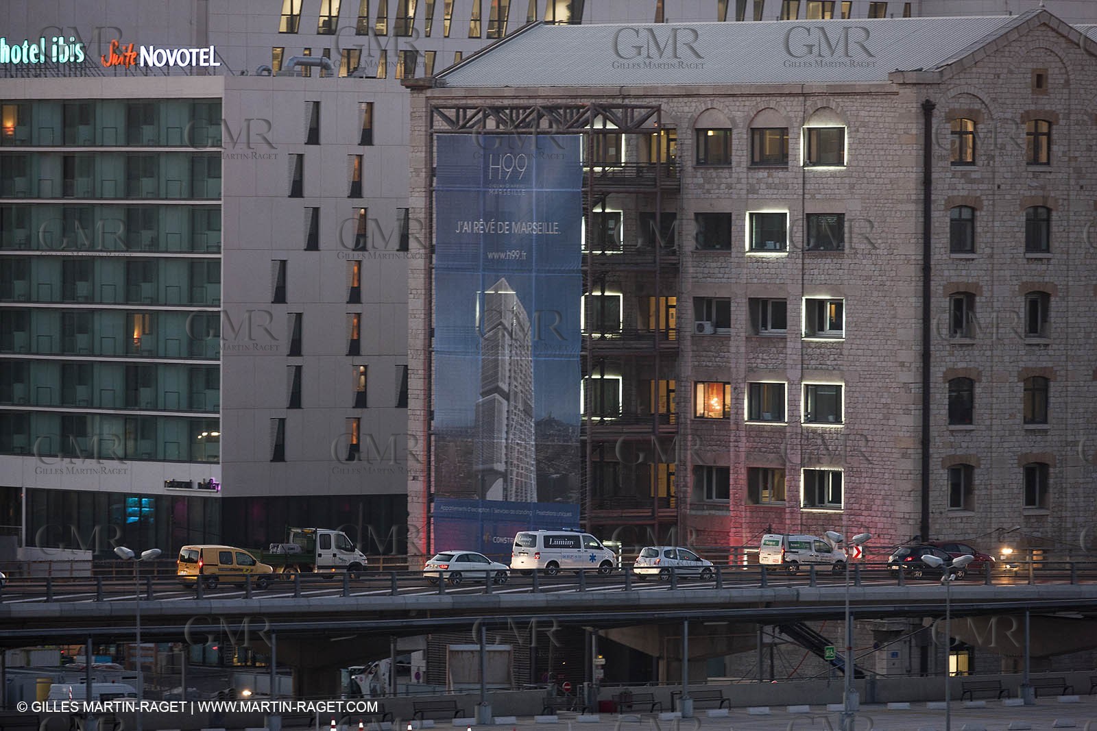 17 02 2012 - Marseille (FRA,13) - Arrival in Marseille harbour onboard ferry Piana (La Meridionale Corp.)