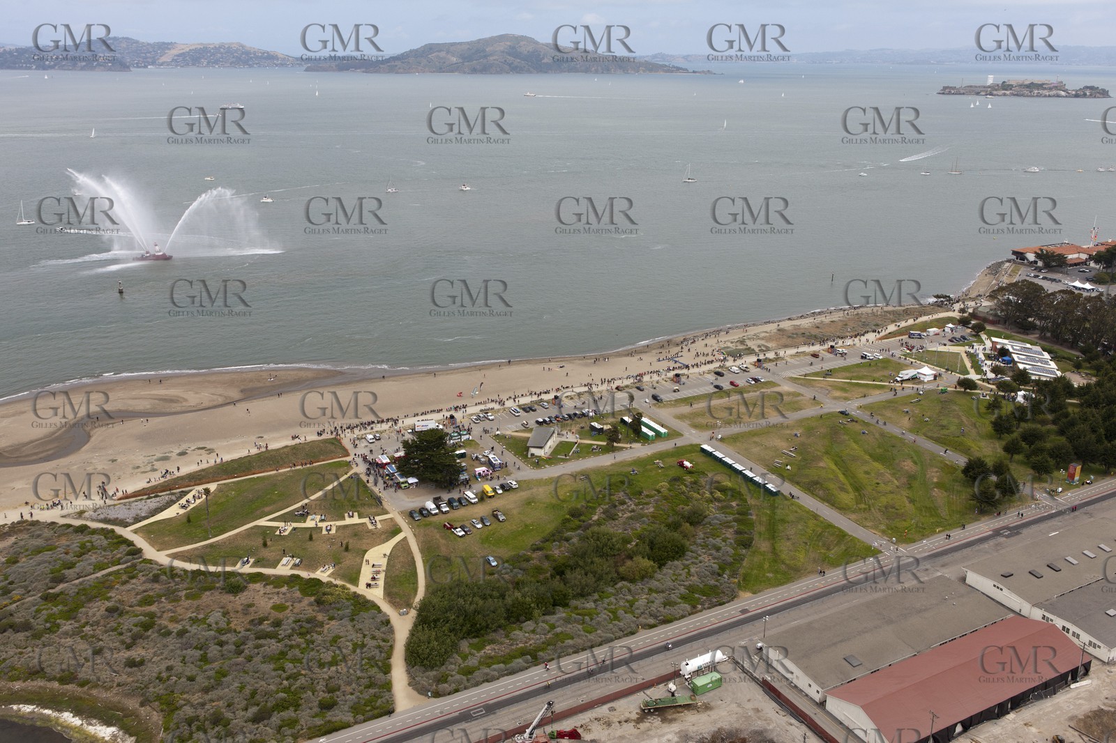 27 05 2012 - San Francisco (USA,CA) - 34th Americas's Cup - America's Cup celebrates the Golden Gate Bridge 75th Anniversary