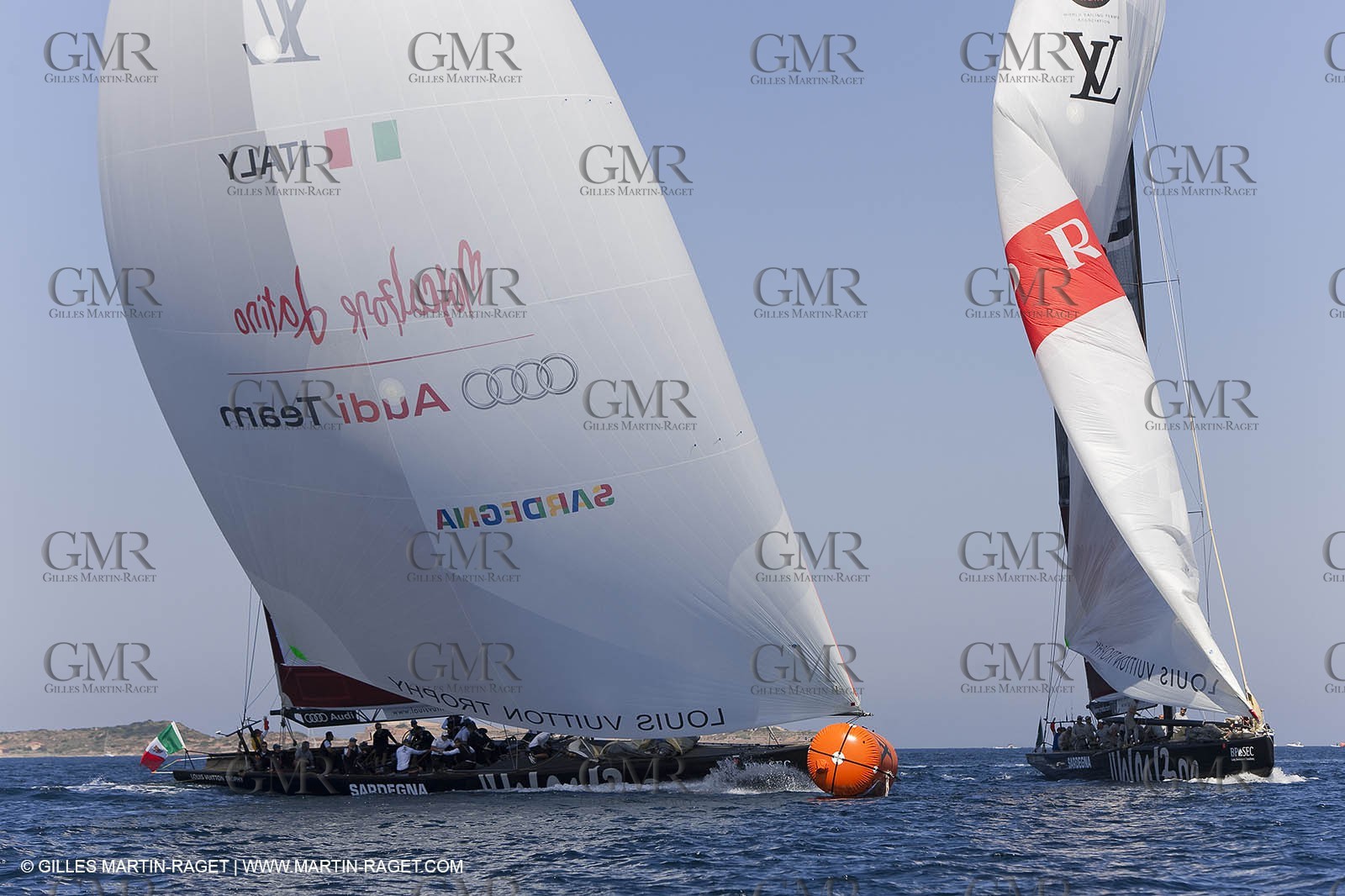 23 05 2010 - La Maddalena (ITA, Sardinia) Louis Vuitton Trophy - BMW ORACLE Racing - Racing Day 2