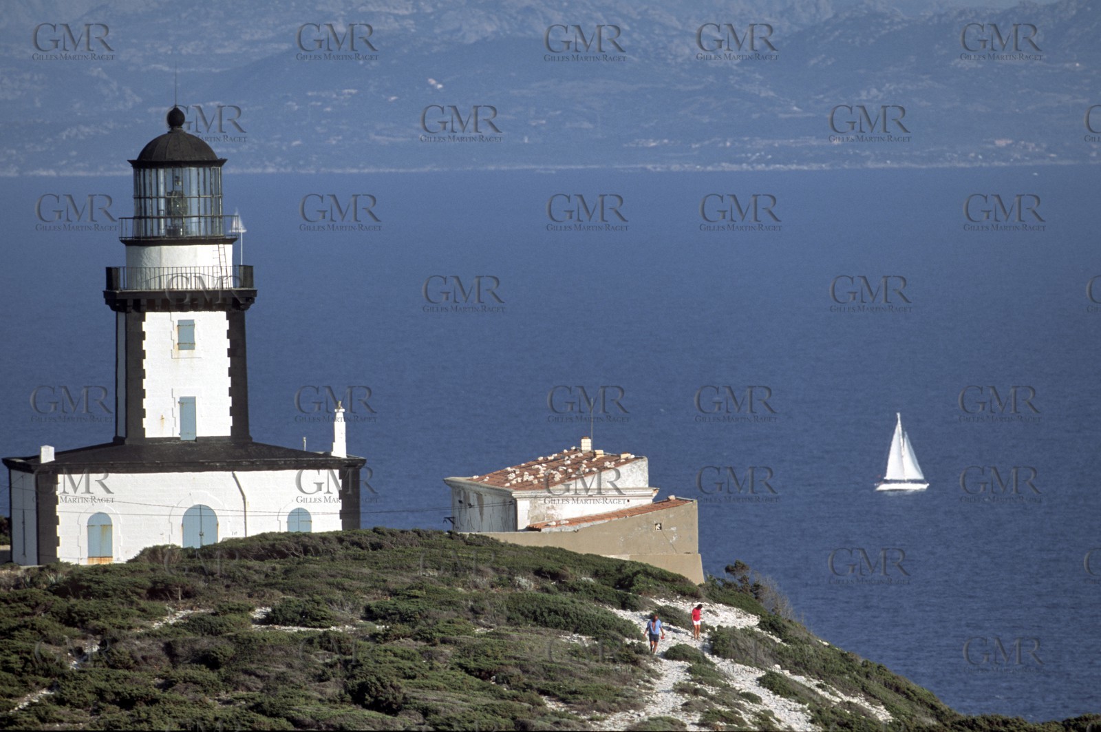 France, Corsica, Bonifacio Straight, Pertusato lighthouse