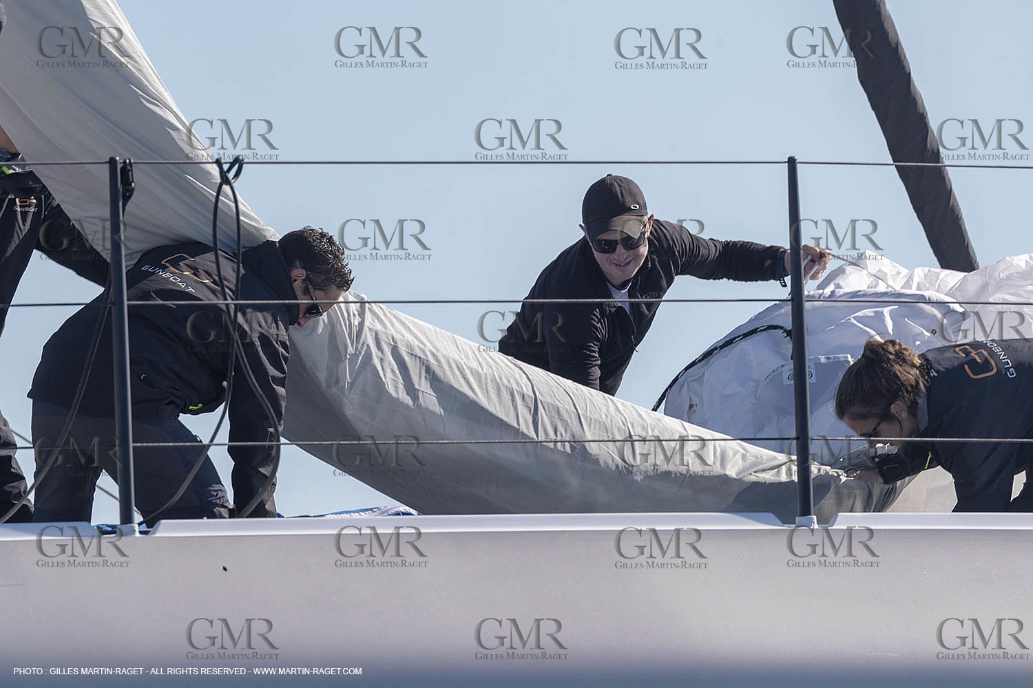 05 02 2019, La Grande Motte (FRA,34), Gunboat 68 sail testing  2