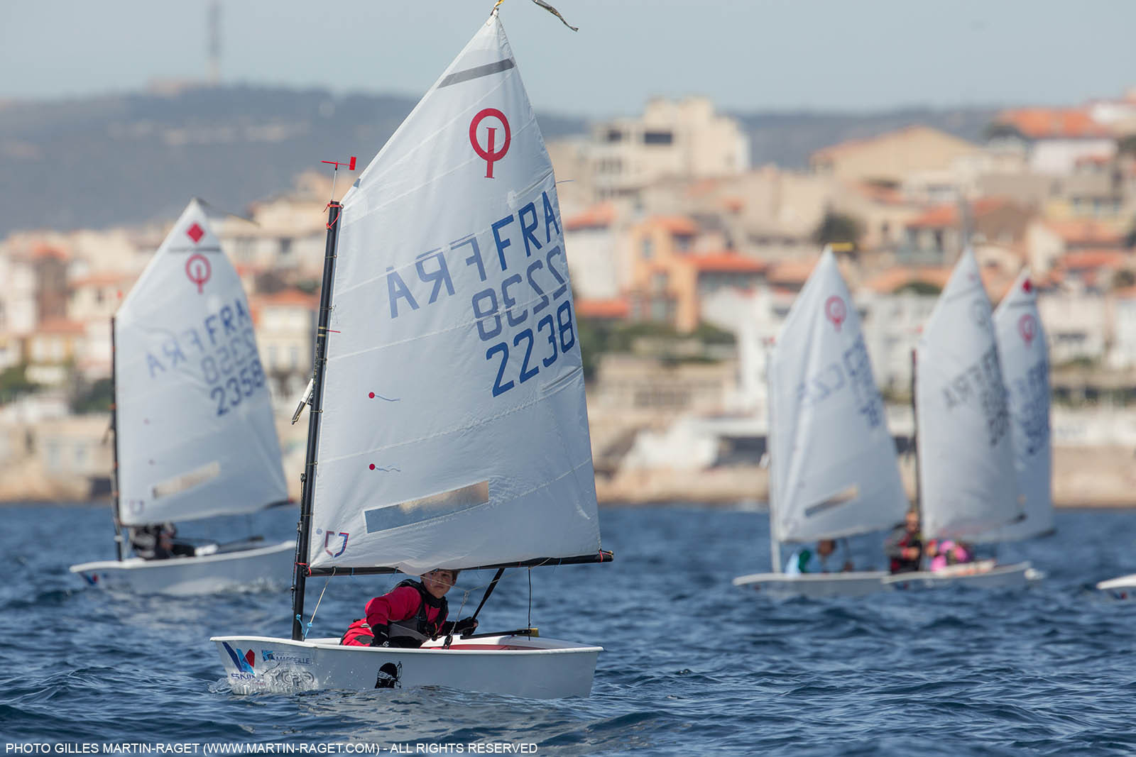 14 04 2016, Marseille (FRA,13), SNIM Dériveurs, Coupe Internationale de Printemps Optimist, Day 4
