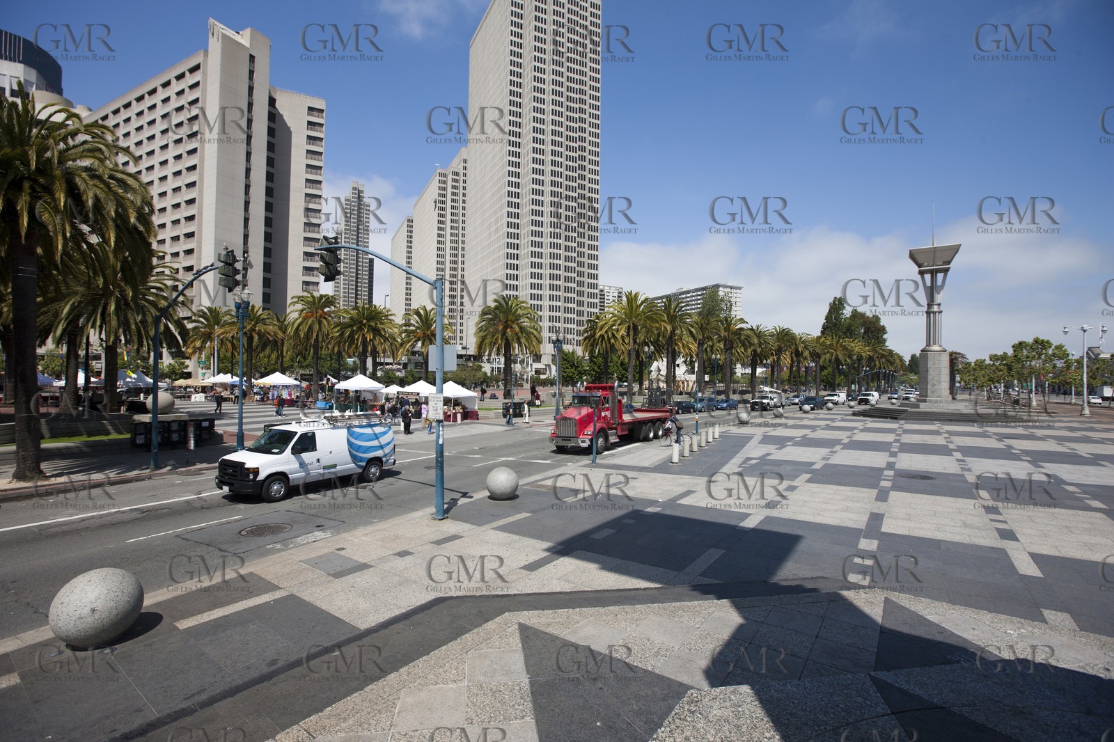 07 06 2011 - San Francisco (USA,CA) - 34th America's Cup - Harry Bridges Plaza