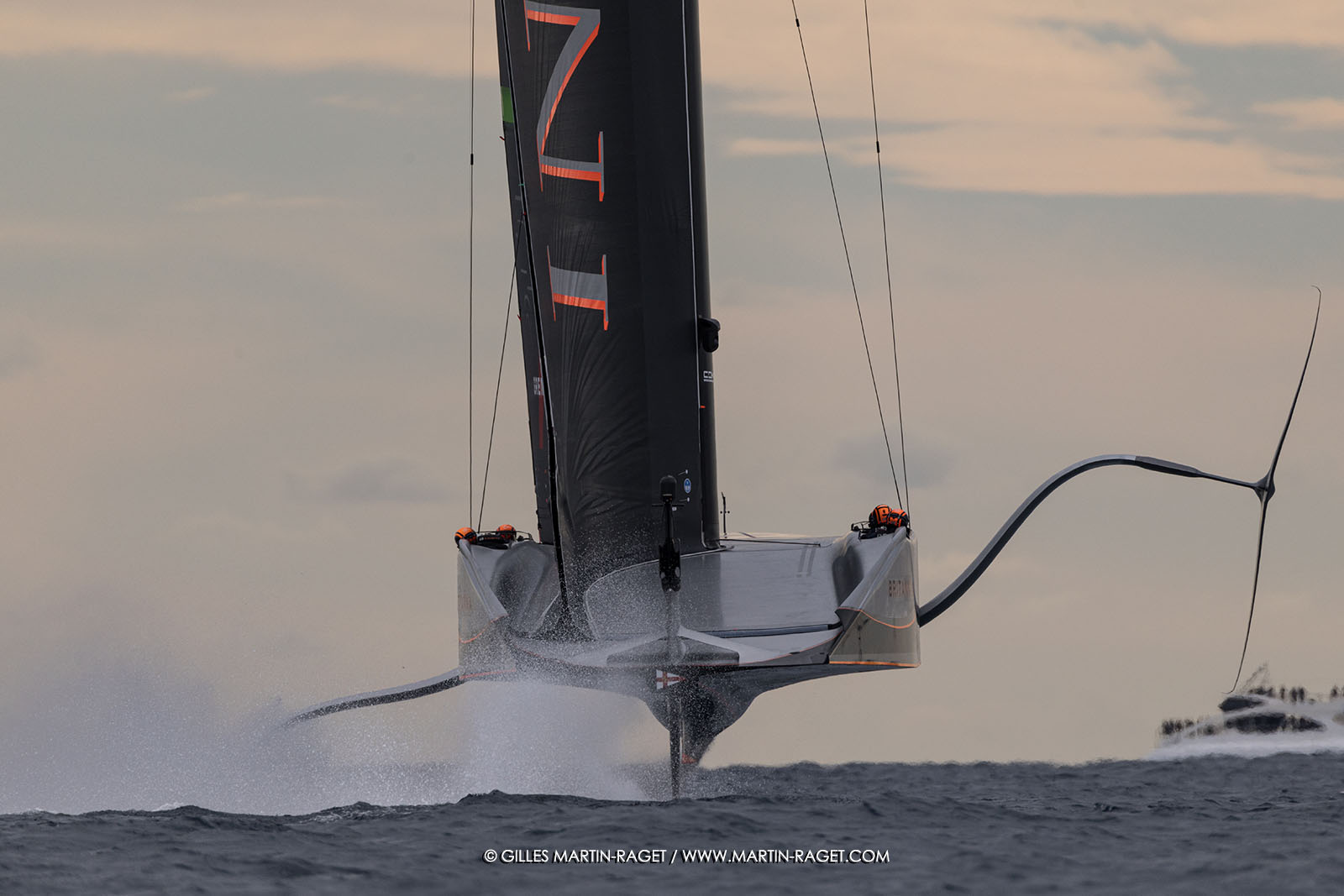 18 10 2024, Barcelona (ESP), Louis Vuitton 37th America's Cup, Final Match, Race Day 5, Race 7
