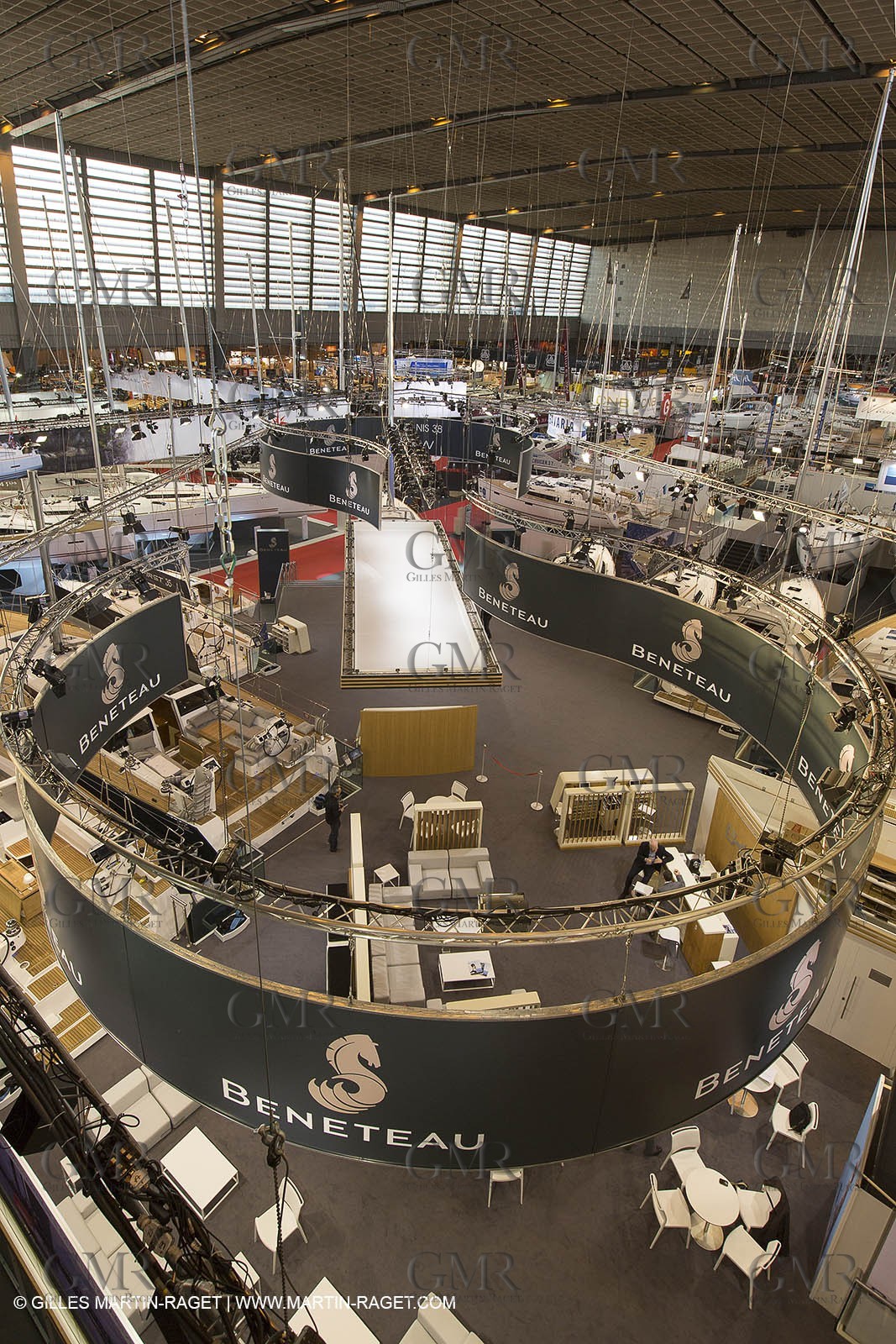 10 12 2013 - Paris (FRA,75) -Paris Boat Show - Beneteau booth
