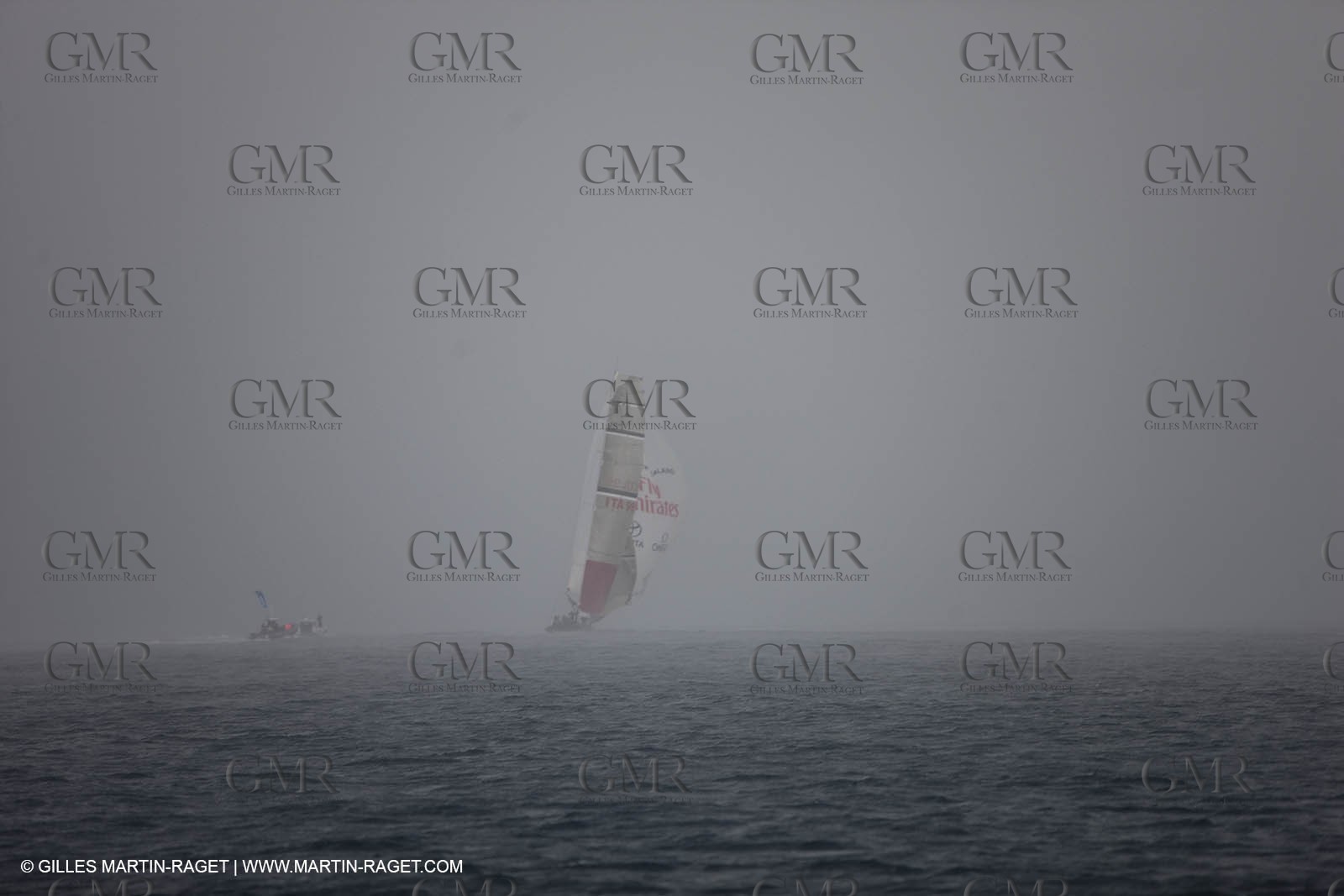 19 05 2010 - La Maddalena (ITA, Sardinia) Louis Vuitton Trophy - BMW ORACLE Racing - Training