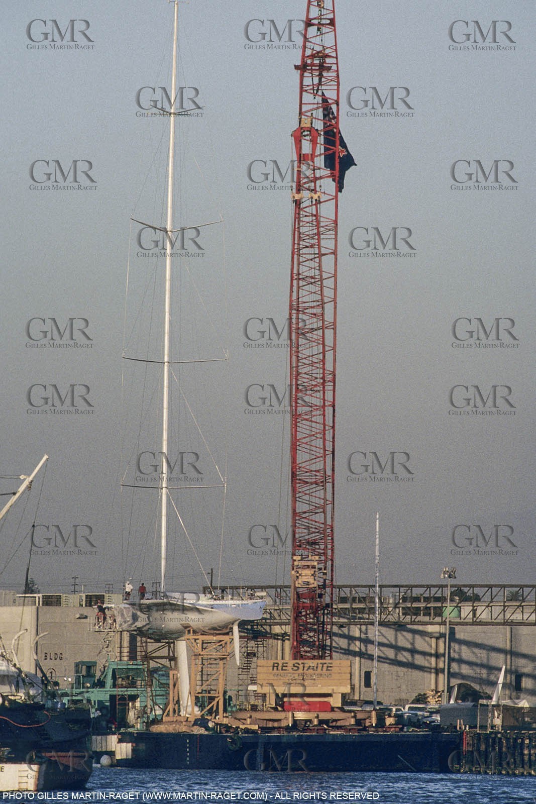 Sailing, Yacht Racing, America's Cup XXVII, San Diego (USA,CA) 1988, Stars & Stripes Vs New Zealand