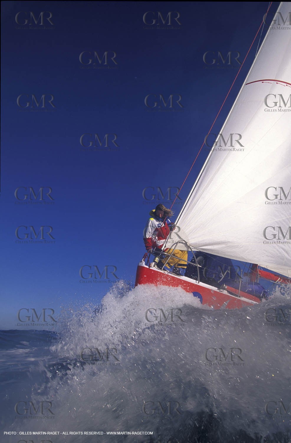 Whirlpool - Catherine Chabaud -  1996 - Vendée Globe