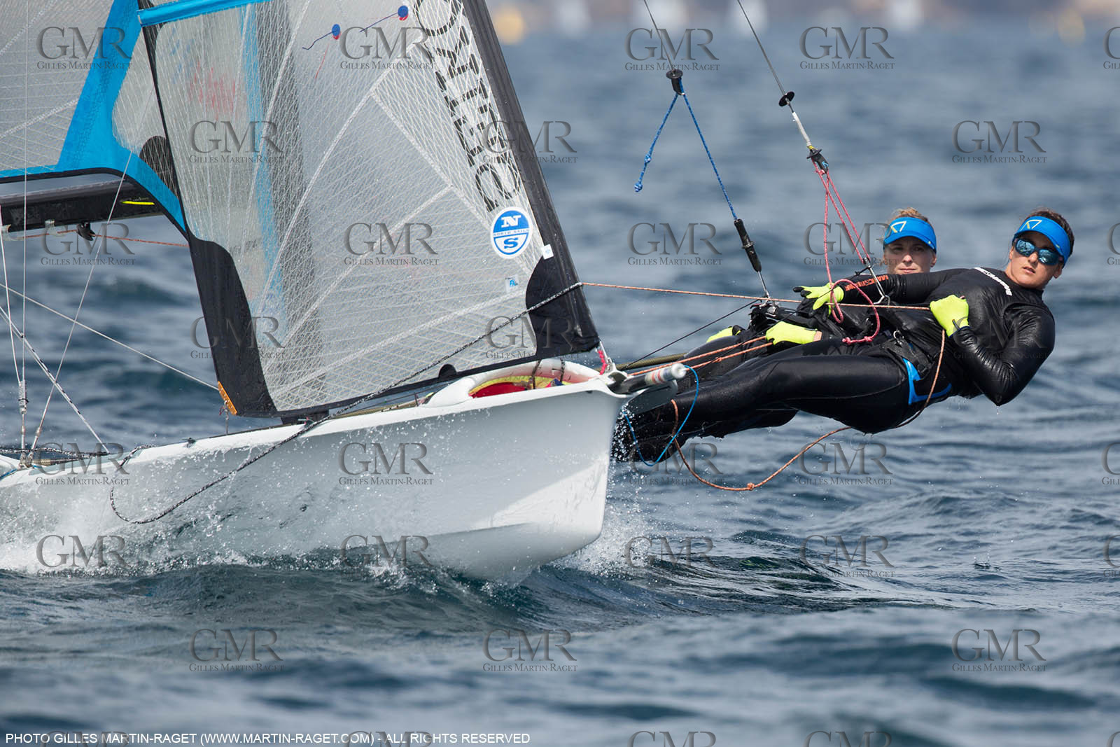 Marseille, (FRA,13), 2016 Rio Olympic Games, Sailing, 49er FX, Steyaert Sarah   Compan Aude (FRA)