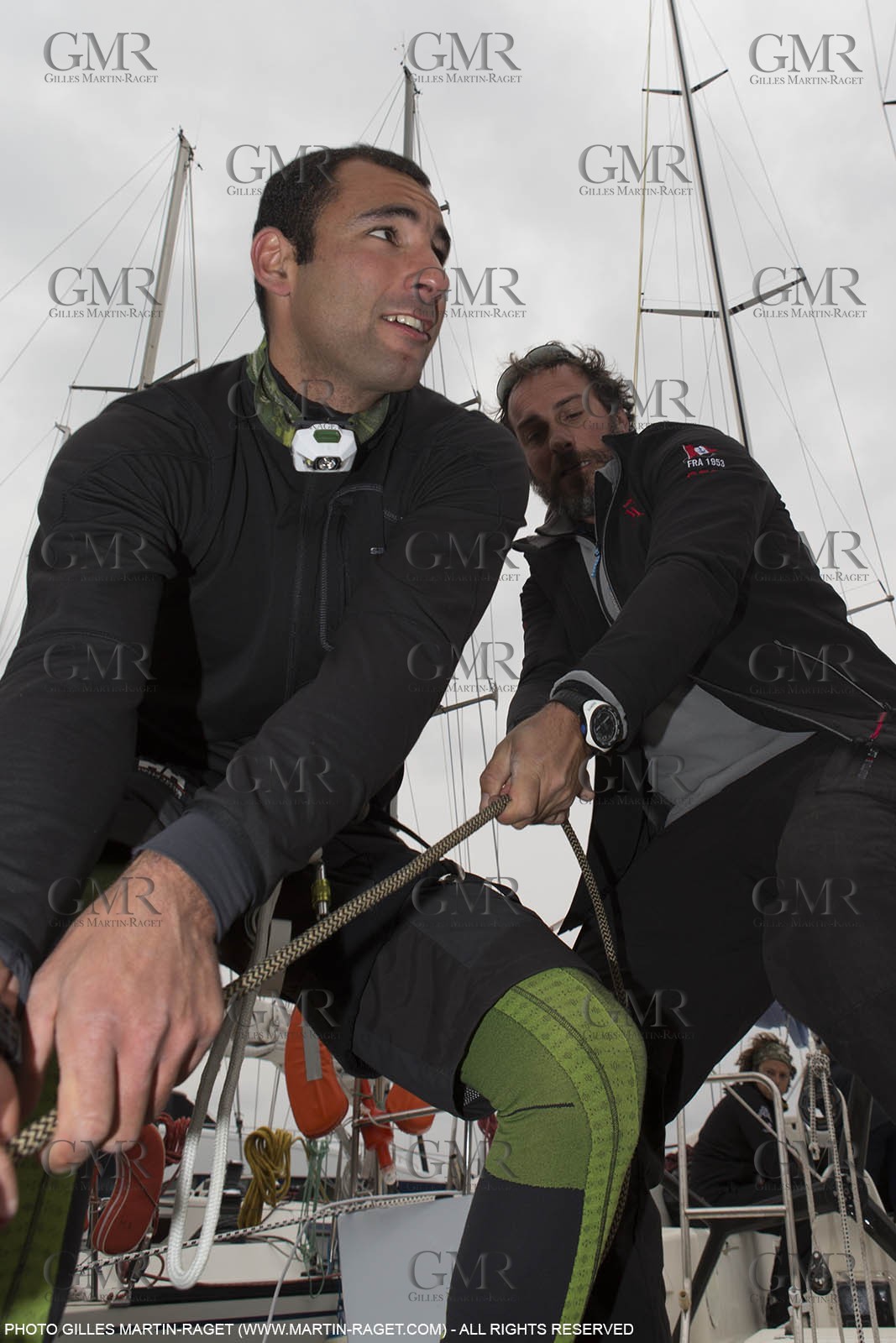 21 03 2015, Saint Tropez (FRA,83), 900 Nautiques de Saint Tropez by SFS, Start, SFS II