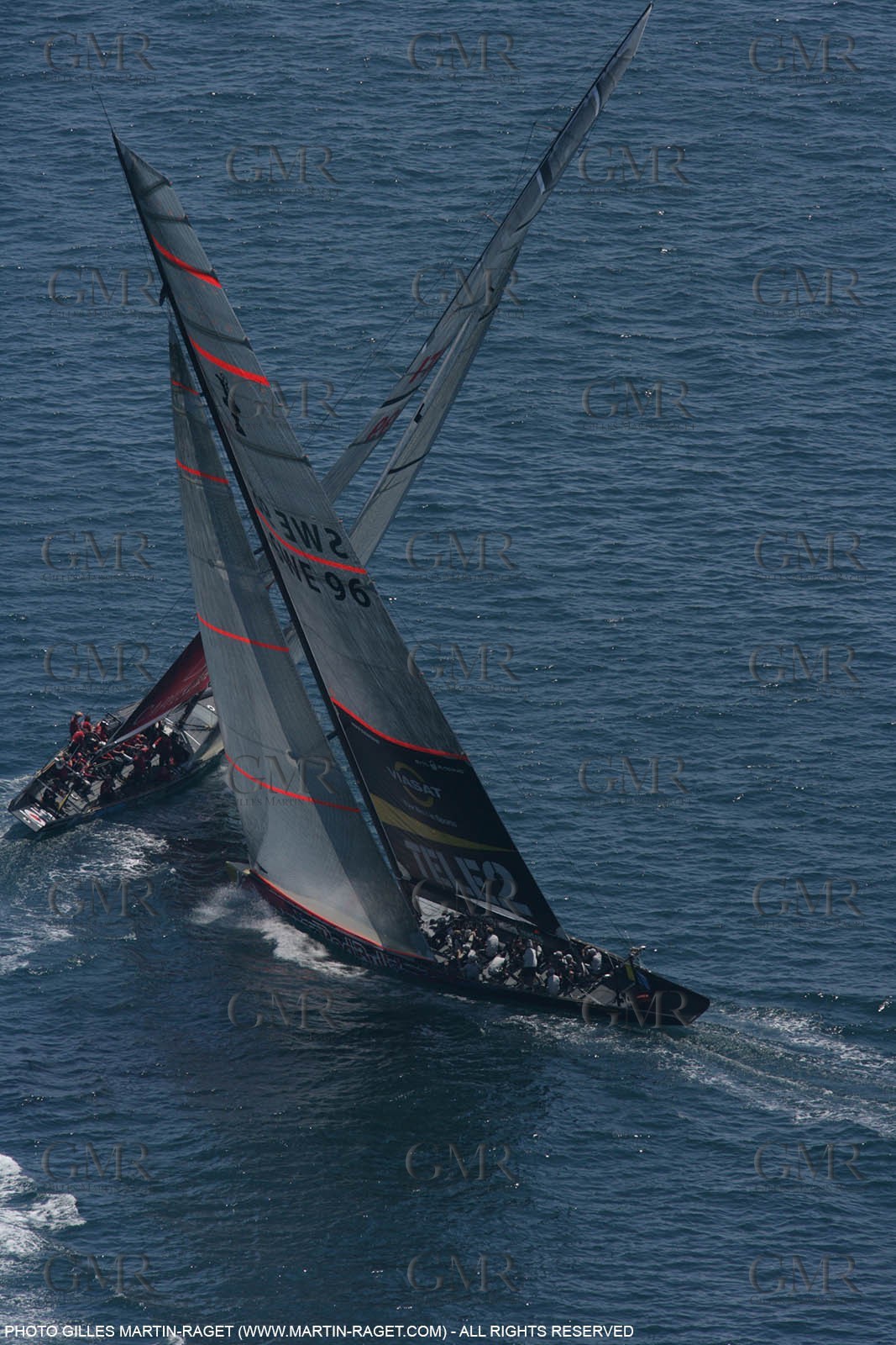 09 05 2007-Valencia (Spain)- 32nd America's Cup - Louis Vuitton Cup - RR2 - Day 11 - BMW ORACLE Racing