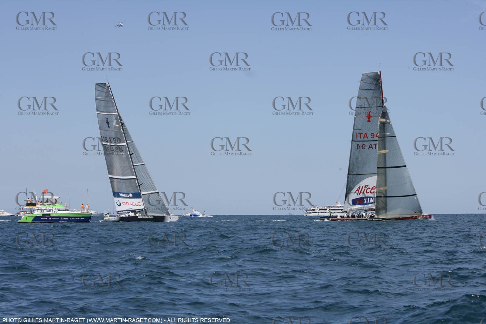 15 05 2007-Valencia (Spain)- 32nd America's Cup - Louis Vuitton Cup - Semi-final - Day 2 - BMW ORACLE racing